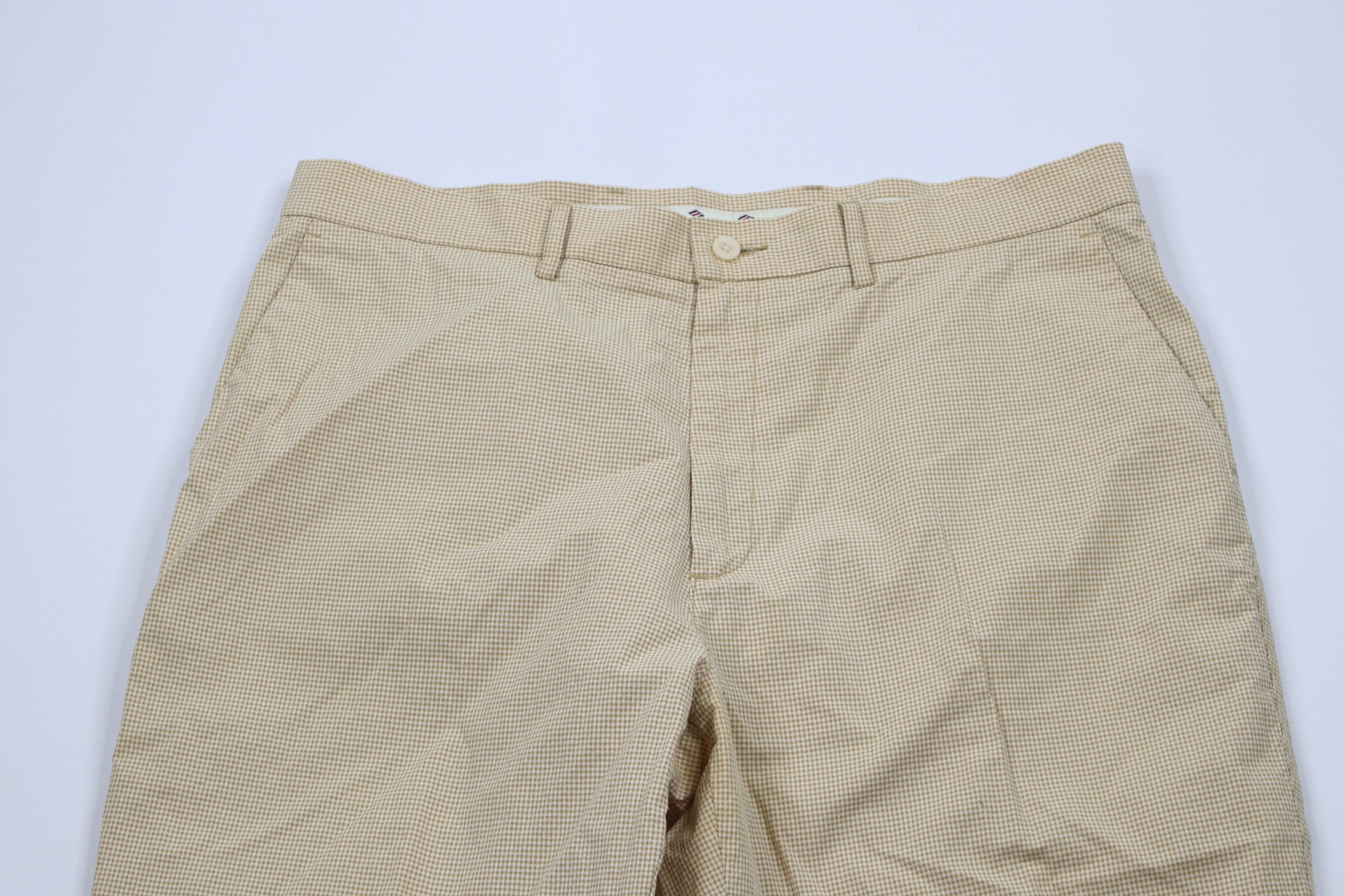 Vintage Vintage 90s Streetwear Gingham Plaid Wide Leg Chino Pants Size US 36 / EU 52 - 2 Thumbnail
