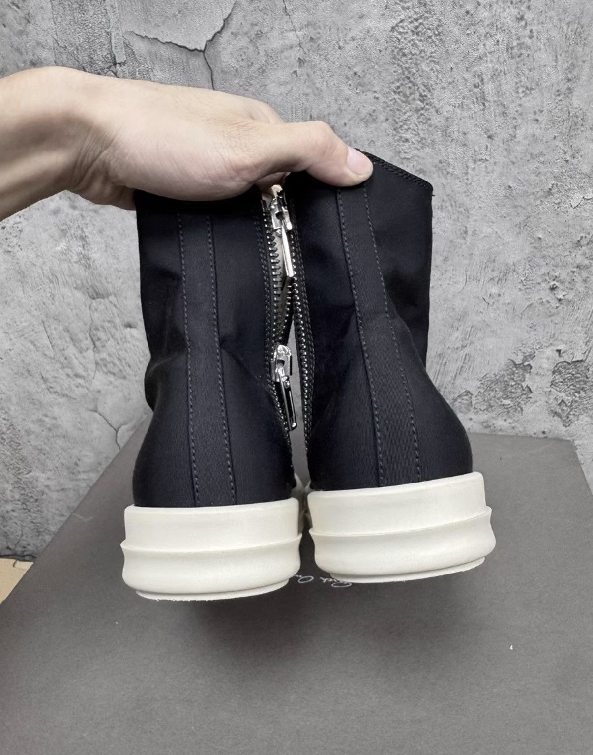 Rick Owens Rick Owens DRKSHDW High Top Ramones K37 Size US 6 / IT 36 - 8 Thumbnail