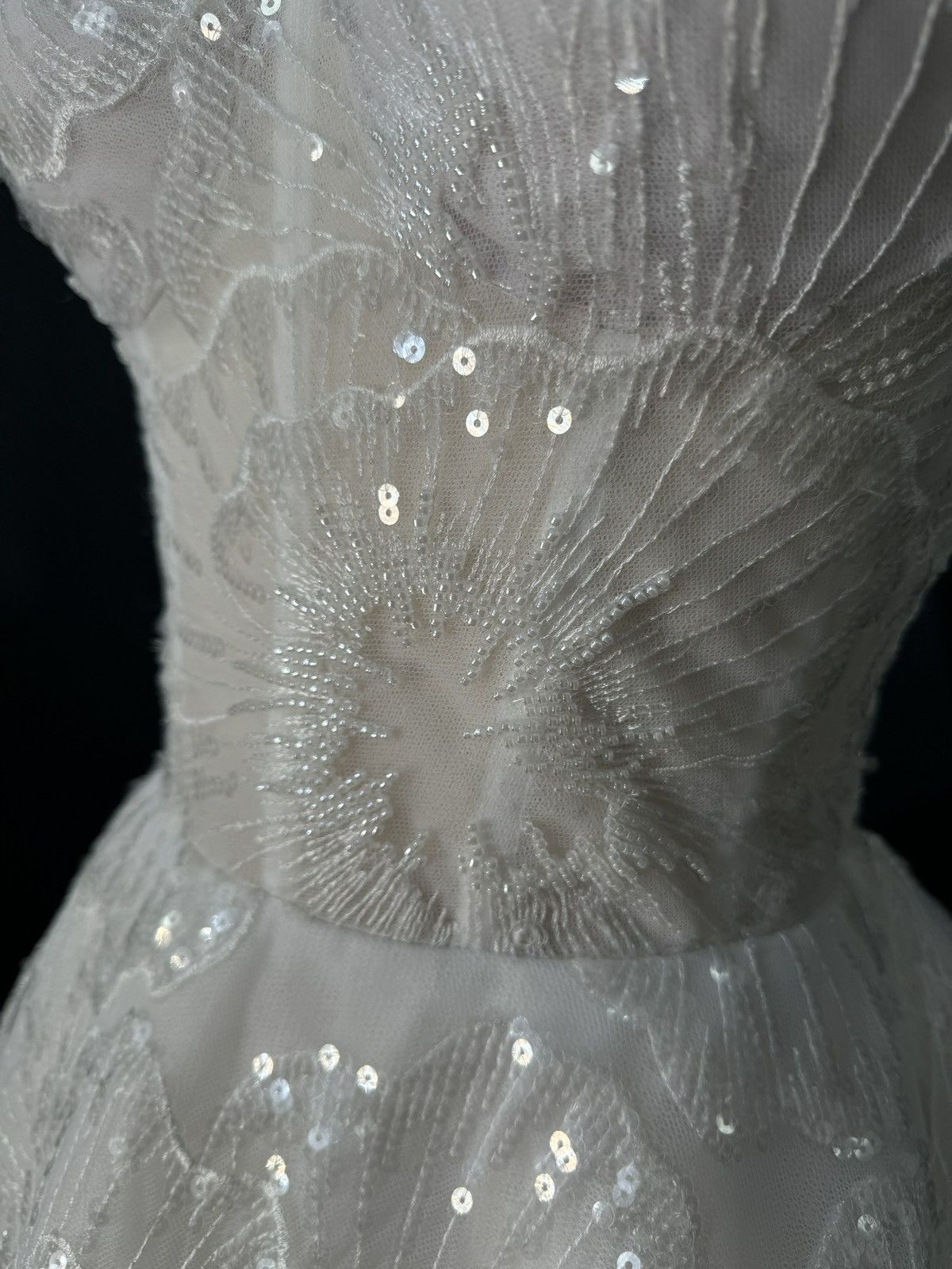 Other Preloved US 2 Anna Augusta Sweetheart Lace Bridal Gown Size XS / US 0-2 / IT 36-38 - 4 Thumbnail