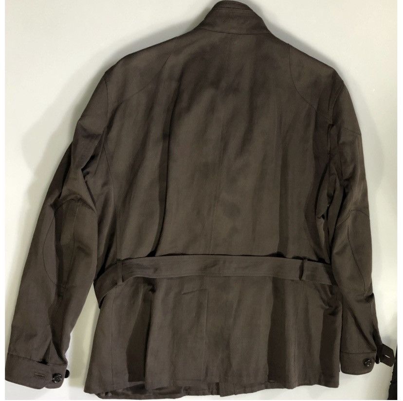 Ralph Lauren Purple Label RLPL 🇮🇹 WAXED COTTON/LINEN BELTED HUNTERS JACKET XXL NWT Size US XXL / EU 58 / 5 - 9 Thumbnail