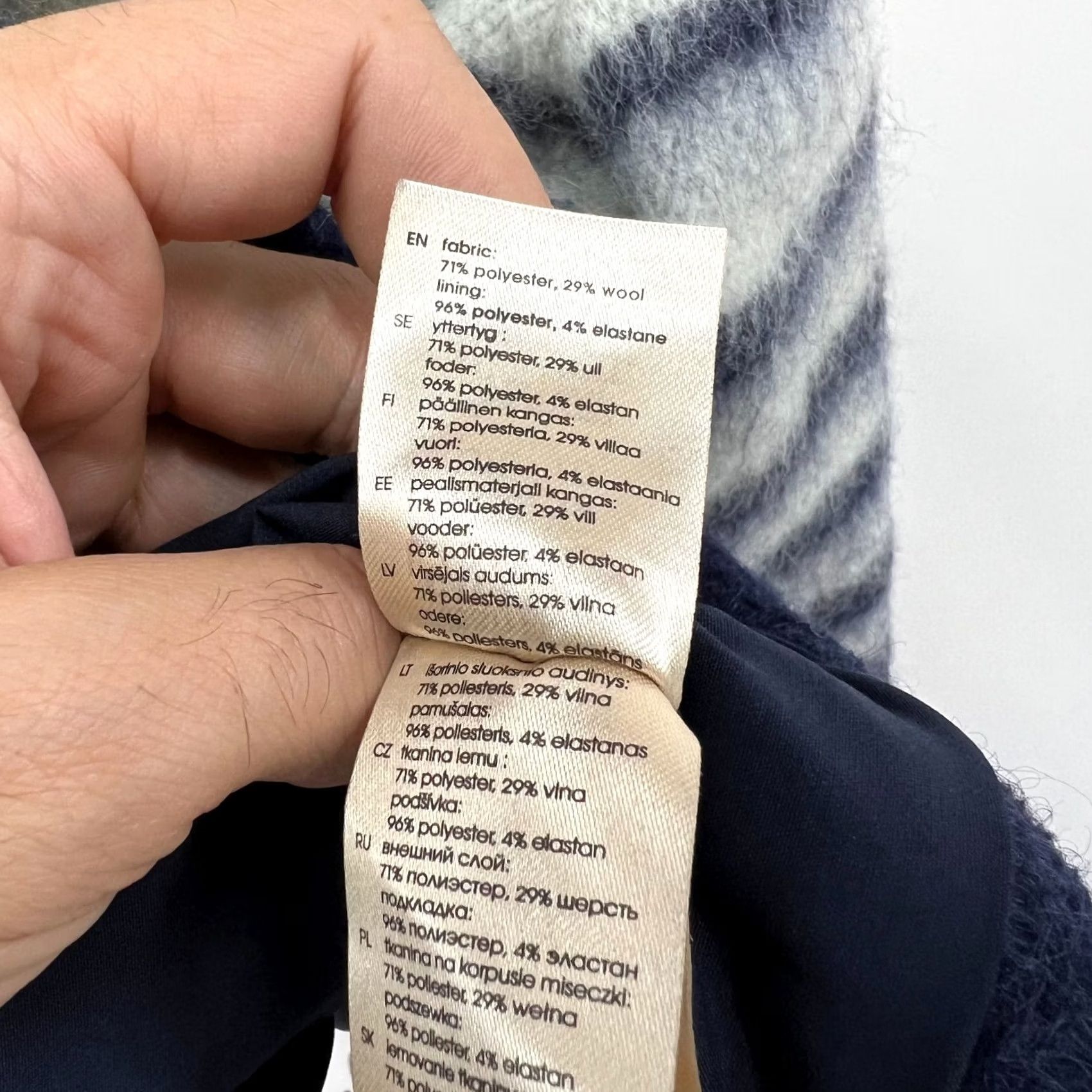 Jean Paul Gaultier Jean Paul Gaultier Lindex Jacket Peacoat Womens Size M Blue Coat Winter Vintage No Size 32" / US 10 / IT 46 - 8 Thumbnail