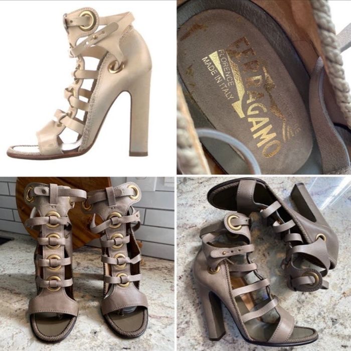 Salvatore ferragamo discount gladiator sandals