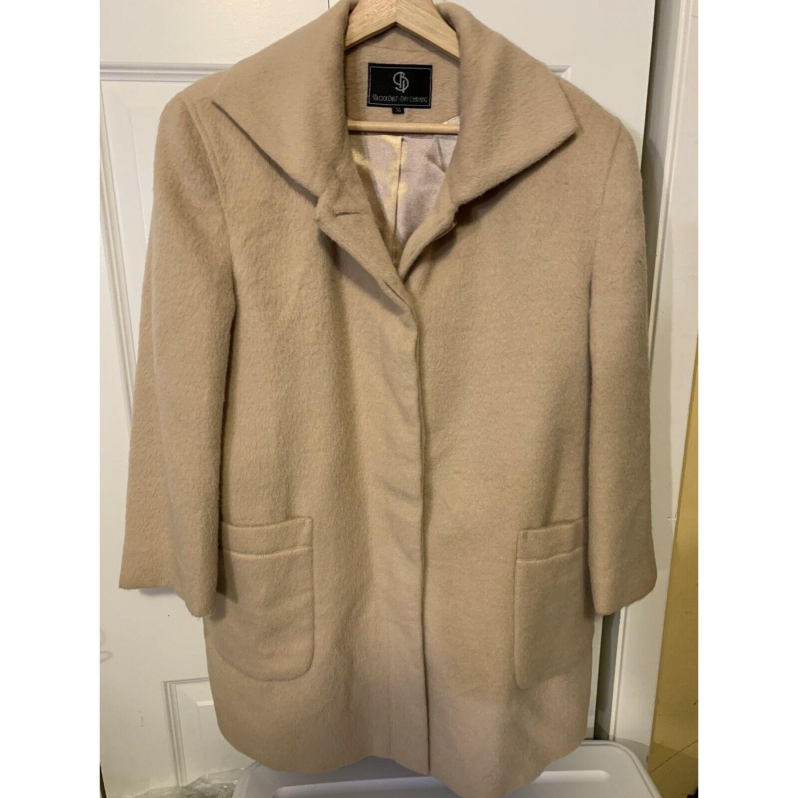 Vintage Vintage Block Dust Day Charming Jacket Button Coat Sz M Beig Size M / US 6-8 / IT 42-44 - 7 Thumbnail