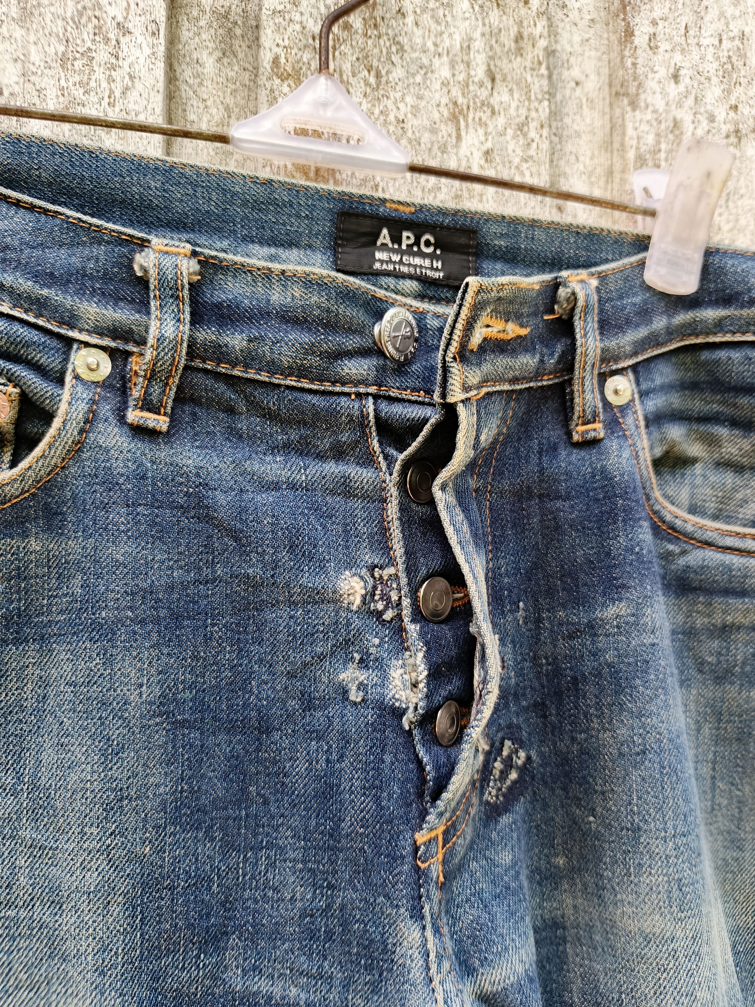 A.P.C. A.P.C new cure H denim jeans Size US 32 / EU 48 - 7 Thumbnail
