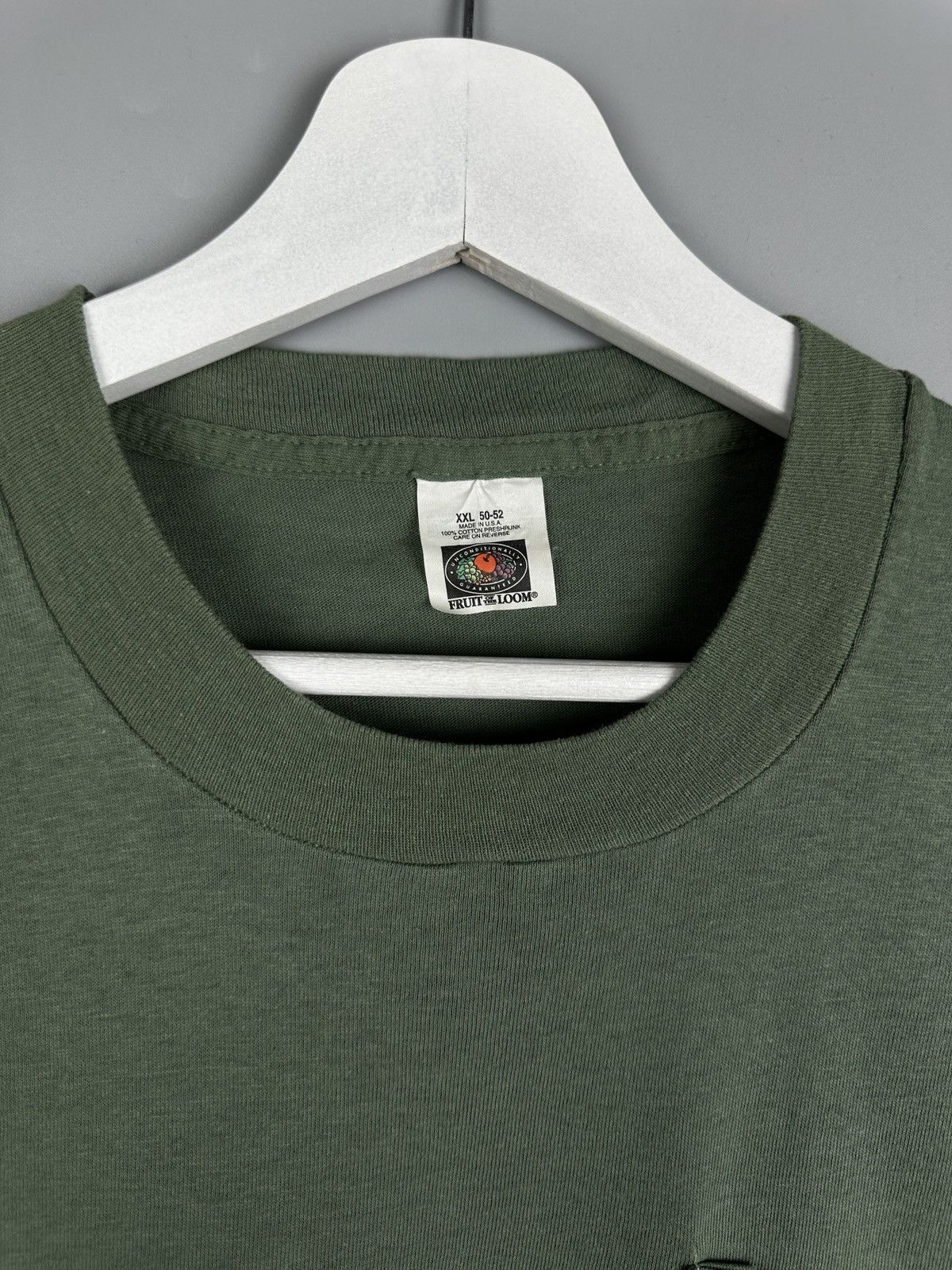 Vintage Bundle 90s Fruit Of The Loom FOTL Single Stitch Blank TShirt Size US XL / EU 56 / 4 - 15 Thumbnail