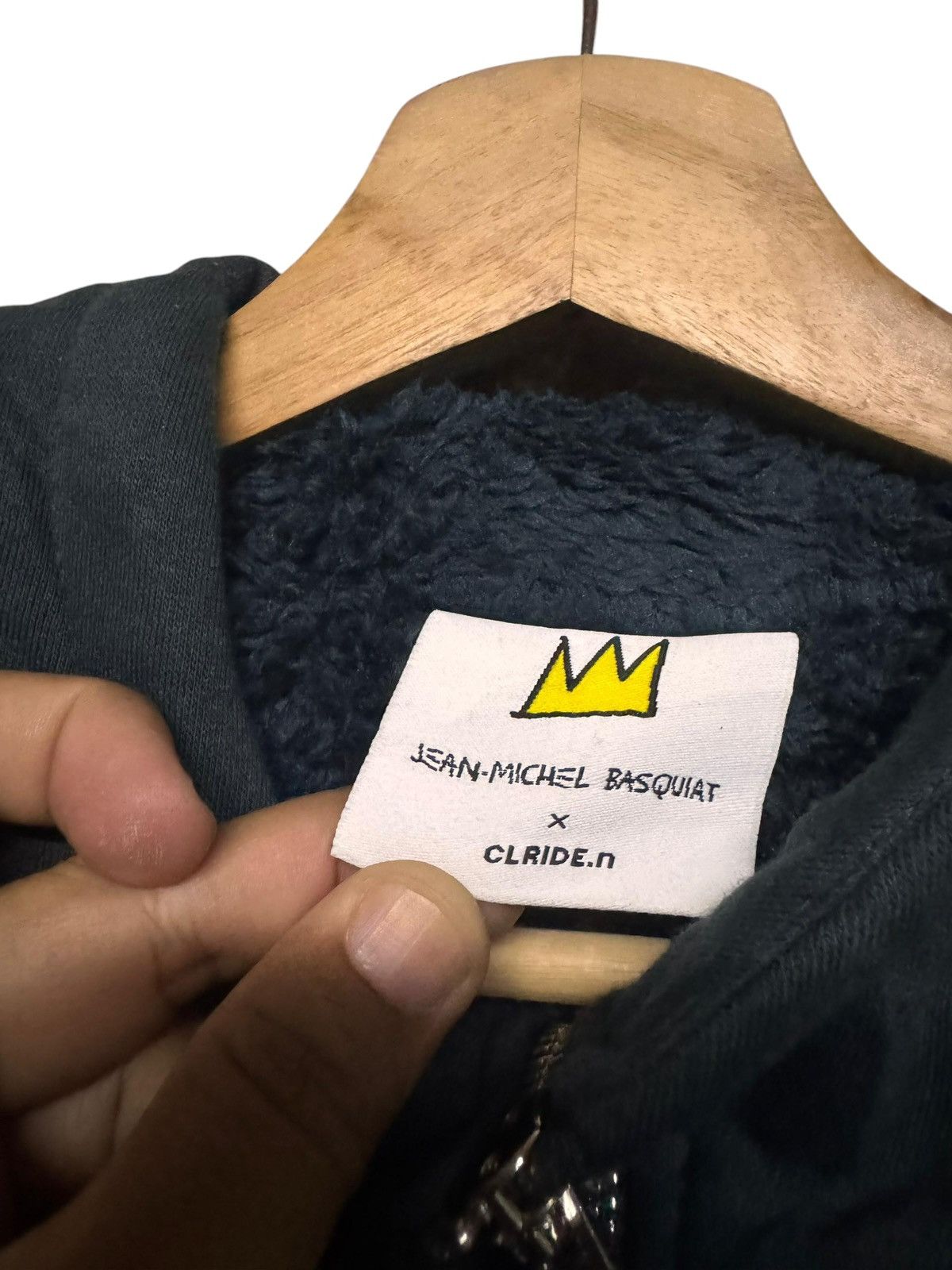 Jean-Michel Basquiat Jean-Michel Basquait Zipper Hoodies Sherpa Inner Jacket Size US L / EU 52-54 / 3 - 6 Thumbnail