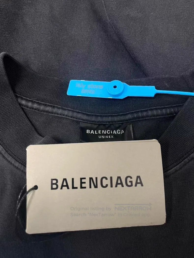 Balenciaga Balenciaga Letter Printed Crew Neck Long Sleeve Sweatshirt Size US M / EU 48-50 / 2 - 4 Thumbnail