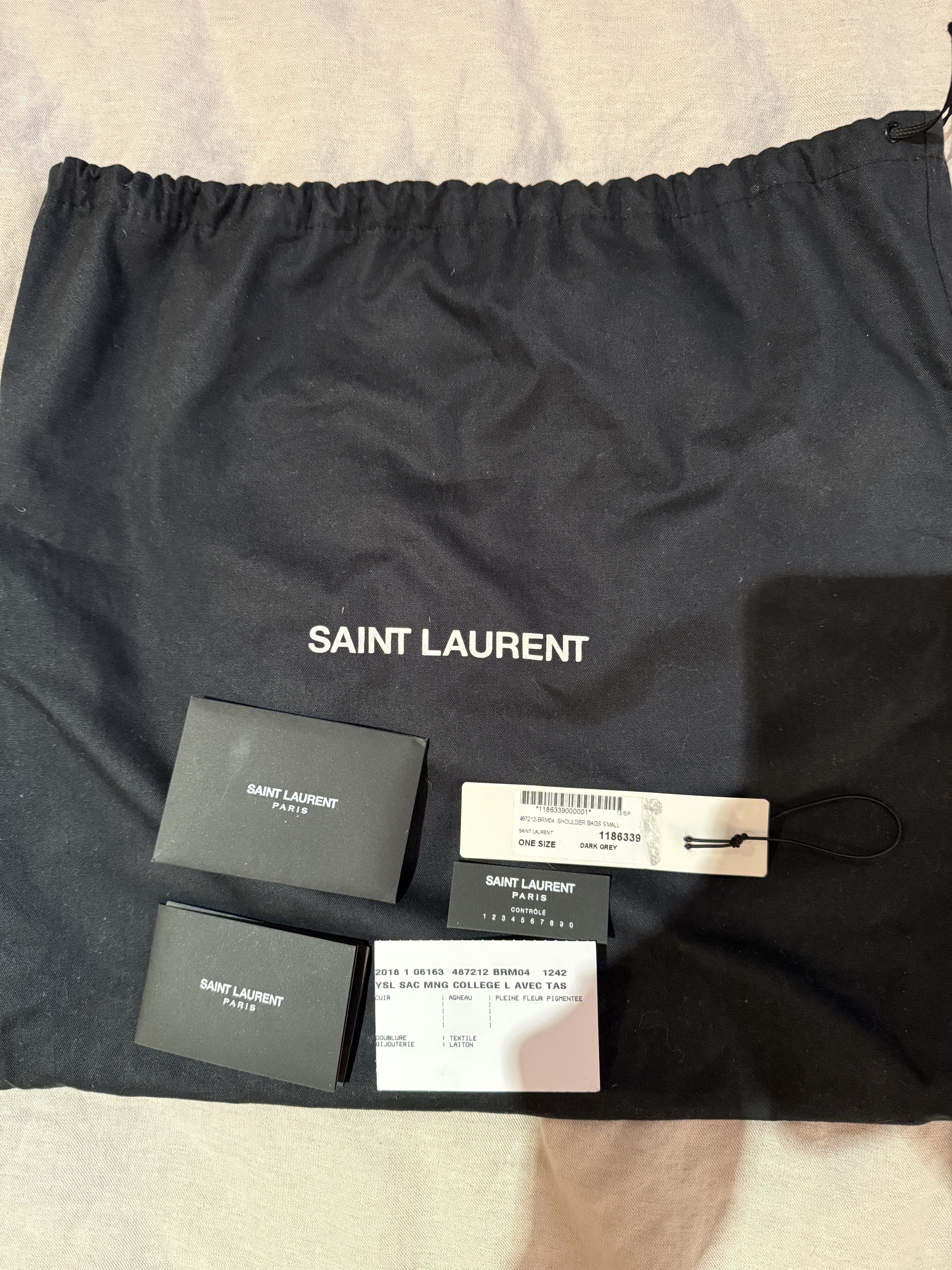 Saint Laurent Paris YSL large college bag Size ONE SIZE - 2 Thumbnail