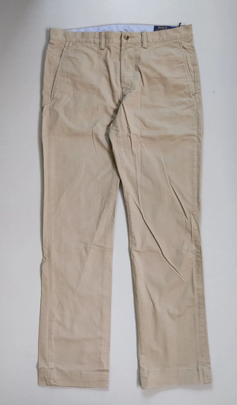 Polo Ralph Lauren Polo Ralph Lauren Stretch Straight Fit Chino Pant FTP 0160 Size US 31 - 2 Thumbnail
