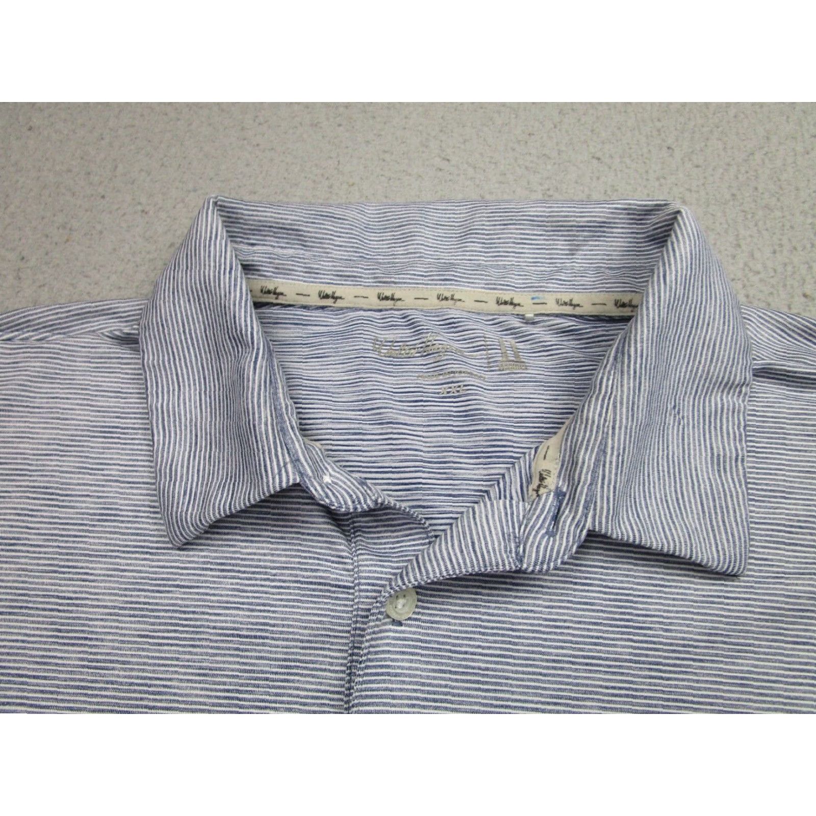 Vintage Walter Hagen Polo Shirt Mens 2XL Blue Performance Stretch Golf Casual Shirt Size US XXL / EU 58 / 5 - 4 Thumbnail