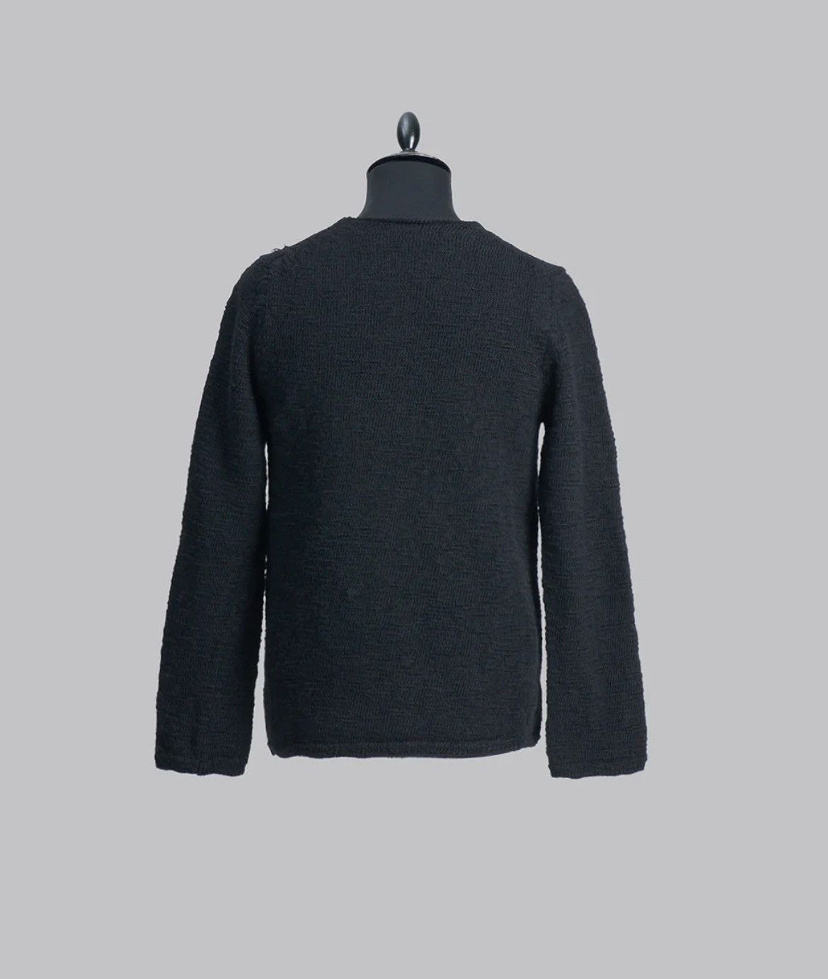 Comme des Garcons Black RIPPED EFFECT KNITWEAR Size US XL / EU 56 / 4 - 4 Thumbnail