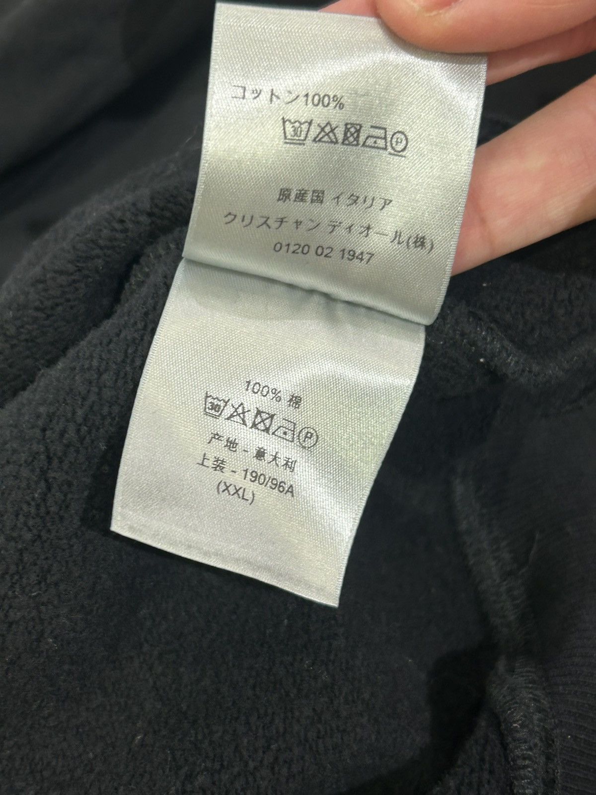 Dior Dior CD icon hoodie logo Black Size US XXL / EU 58 / 5 - 7 Thumbnail