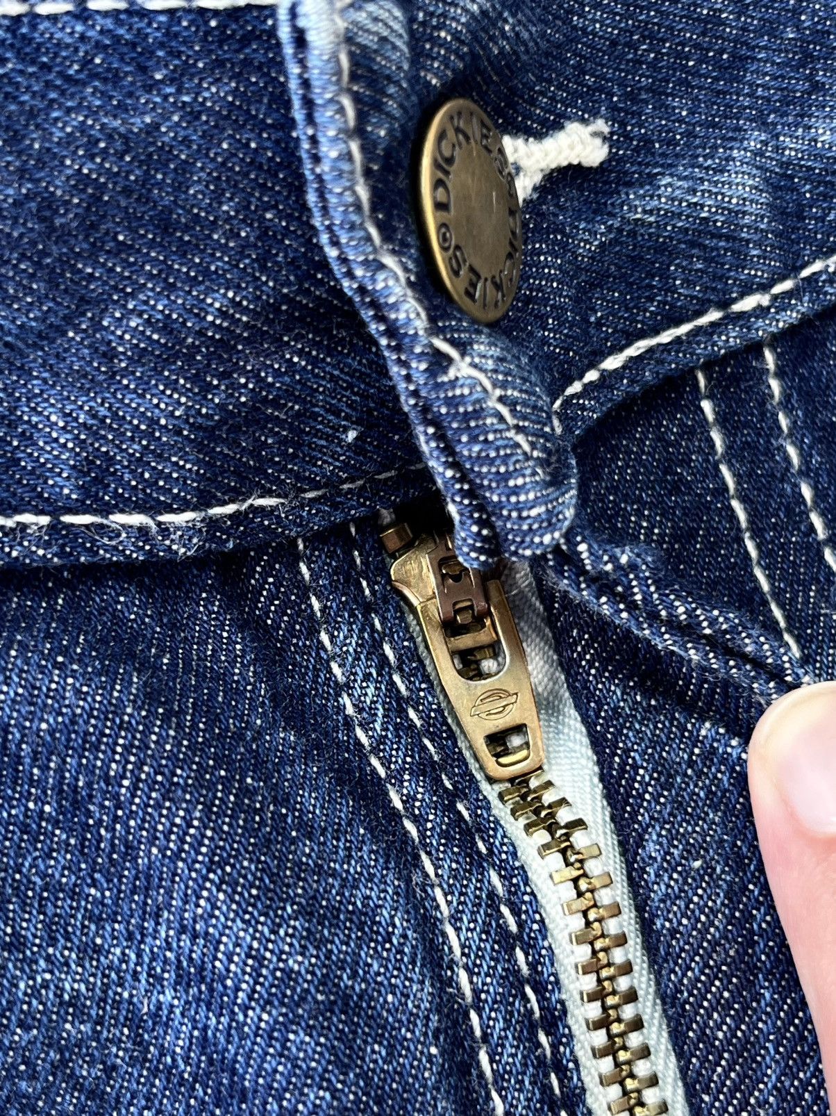 Dickies × Vintage Vintage Dickies Jeans Carpenter Denim Workwear Y2K 90s Hype Size US 32 / EU 48 - 9 Thumbnail