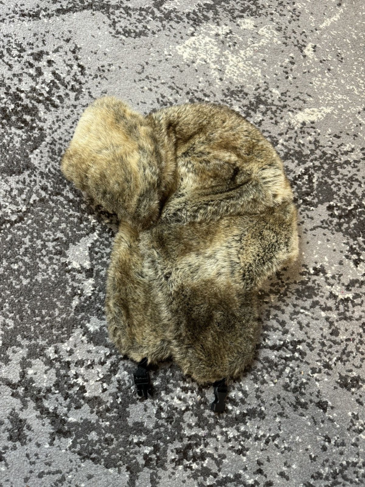 Japanese Brand × Vintage Vintage Y2K Opium Fuzzy Fur L.G.B Style Ushanka Hat Size ONE SIZE - 6 Thumbnail