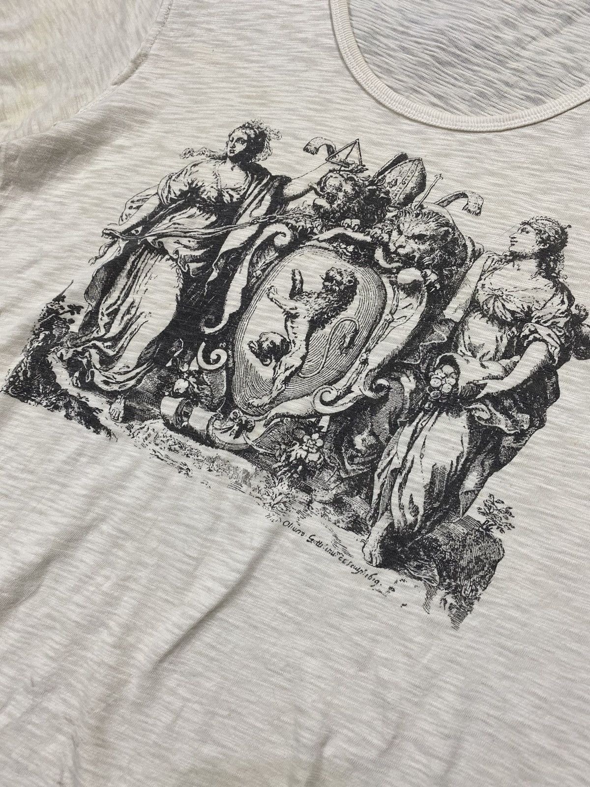 Issey Miyake × Tete Homme Tete Homme By Issey Miyake Beautiful Art Tshirt Size US M / EU 48-50 / 2 - 2 Thumbnail