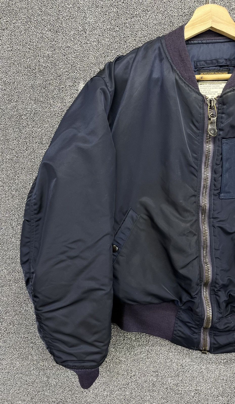 Alpha Industries Vintage Alpha Industries U.S Air Force Rare Bomber Jacket Size US L / EU 52-54 / 3 - 2 Thumbnail