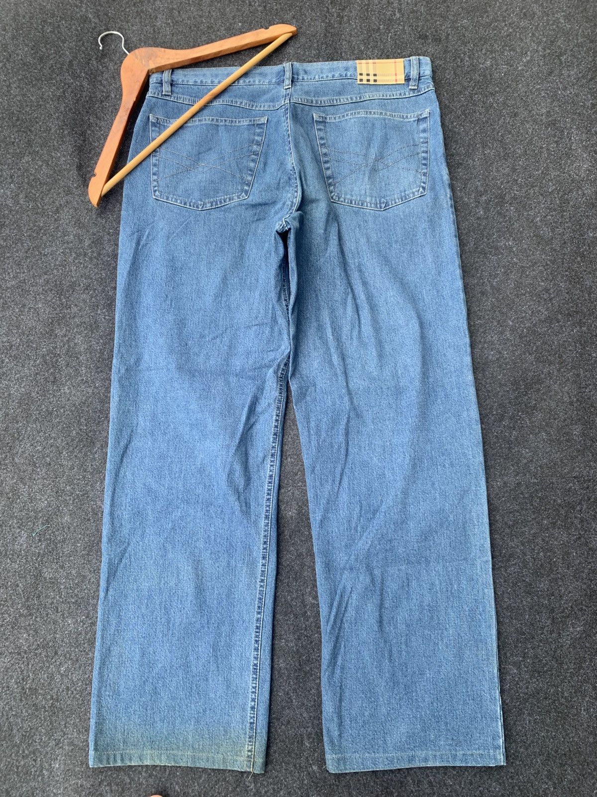Antik Denim BAGGY BURBERRY JEANS. Size US 35 - 2 Thumbnail