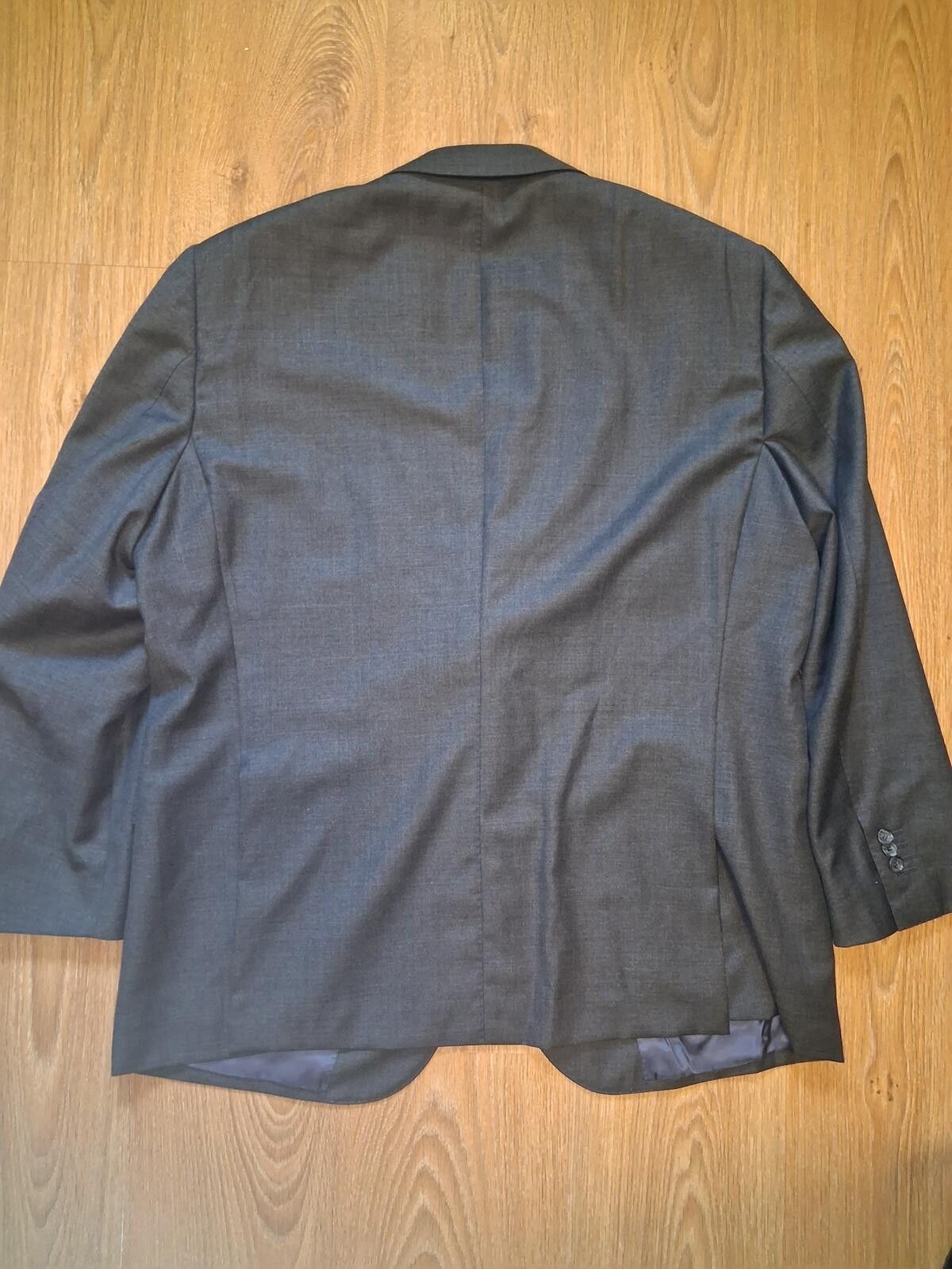 Suitsupply Suitsupply Vitale Sport Coat 50S Gray Wool Sharkskin Size 40R - 12 Thumbnail