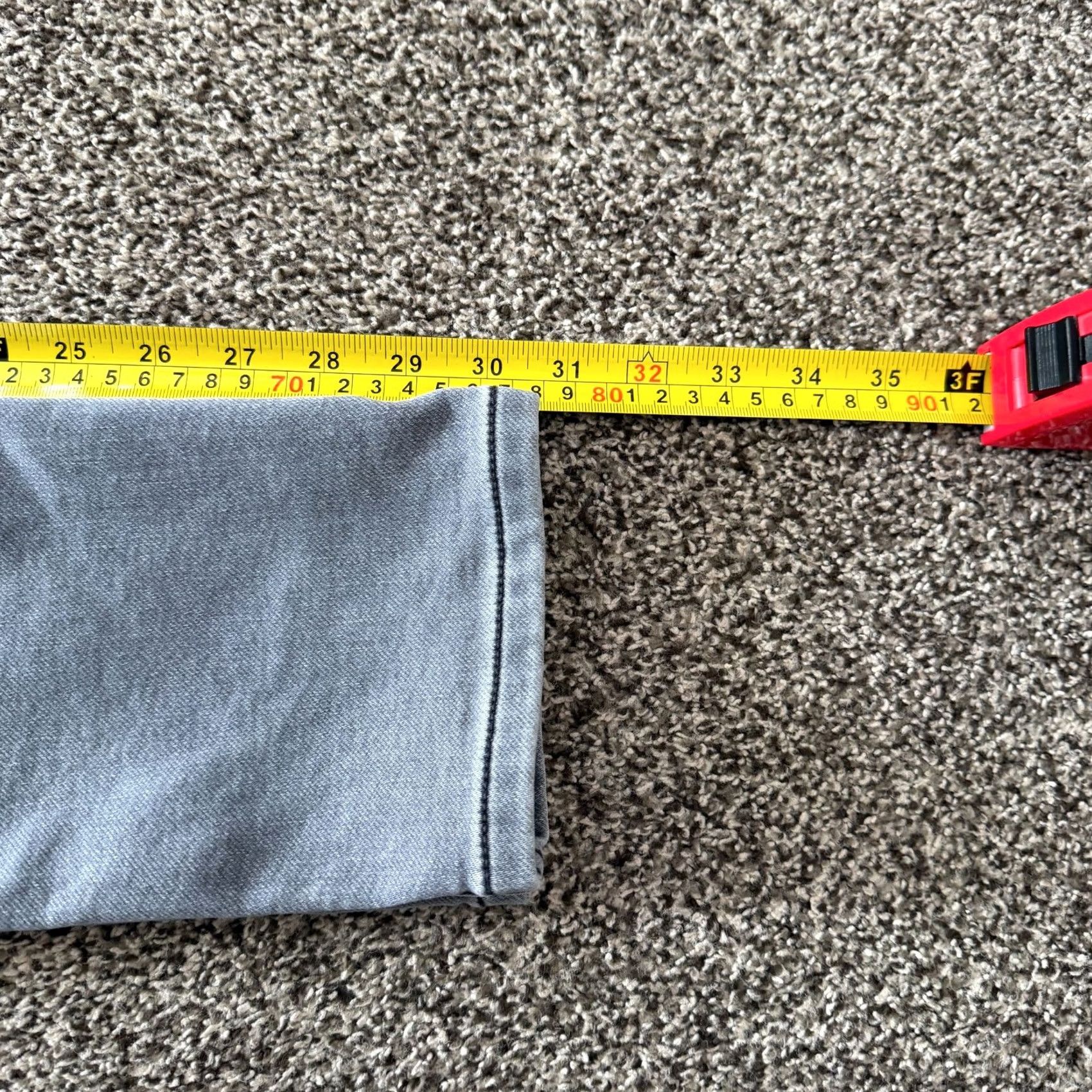 Denime Dovetail Workwear Pants Womens 2 Gray Maven Thermal Denim Stretch Size Size 26" / US 2 / IT 38 - 8 Thumbnail