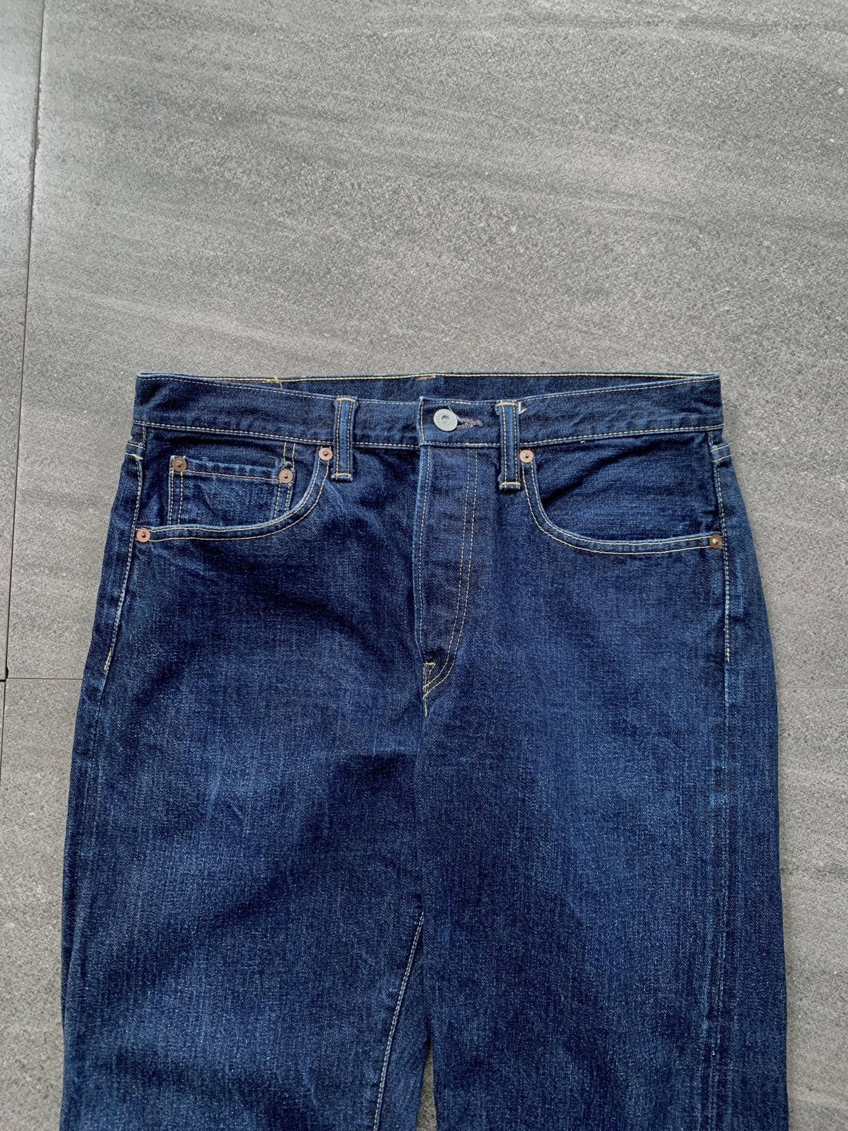 Kapital FREE TAX! Cropped Raw Hemmed Denim Jeans Size US 31 - 3 Thumbnail