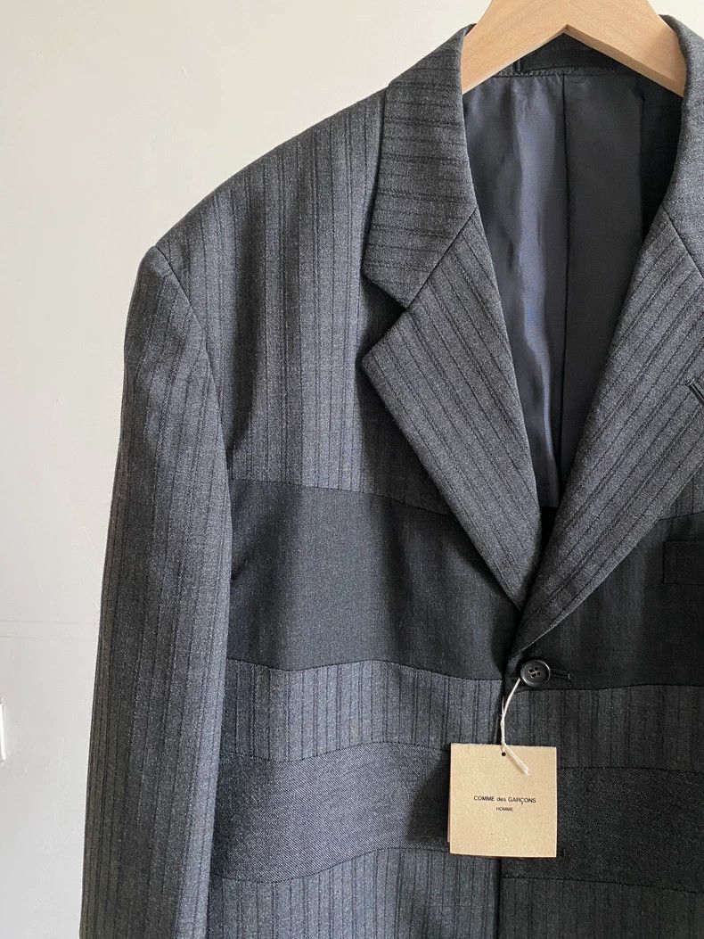 Comme des Garcons Comme Des Garcons Wool spliced suit jacket Size US S / EU 44-46 / 1 - 3 Thumbnail