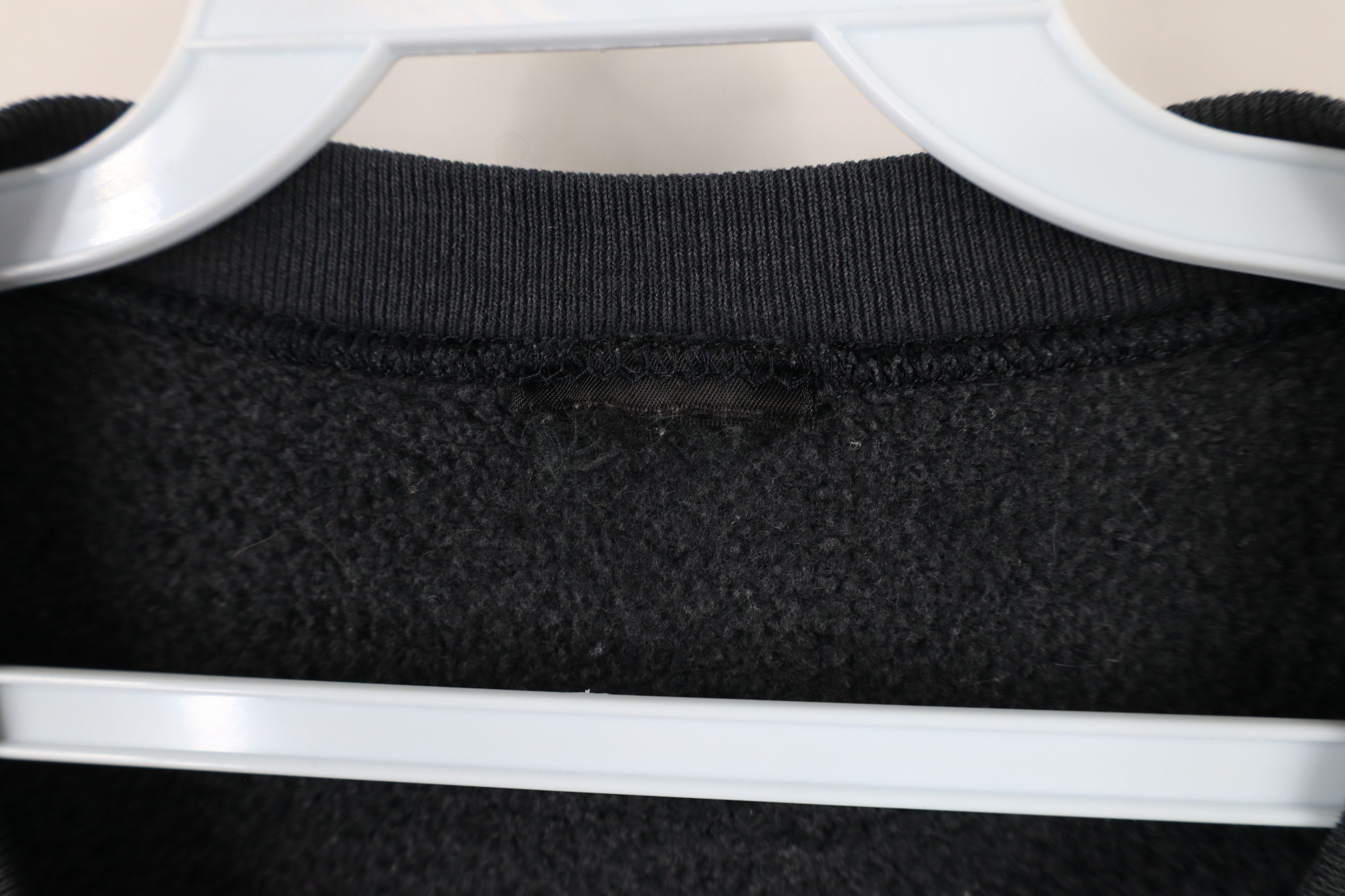 Vintage Vintage 90s USA Olympics Blank Crewneck Sweatshirt Black Size US XXL / EU 58 / 5 - 7 Thumbnail