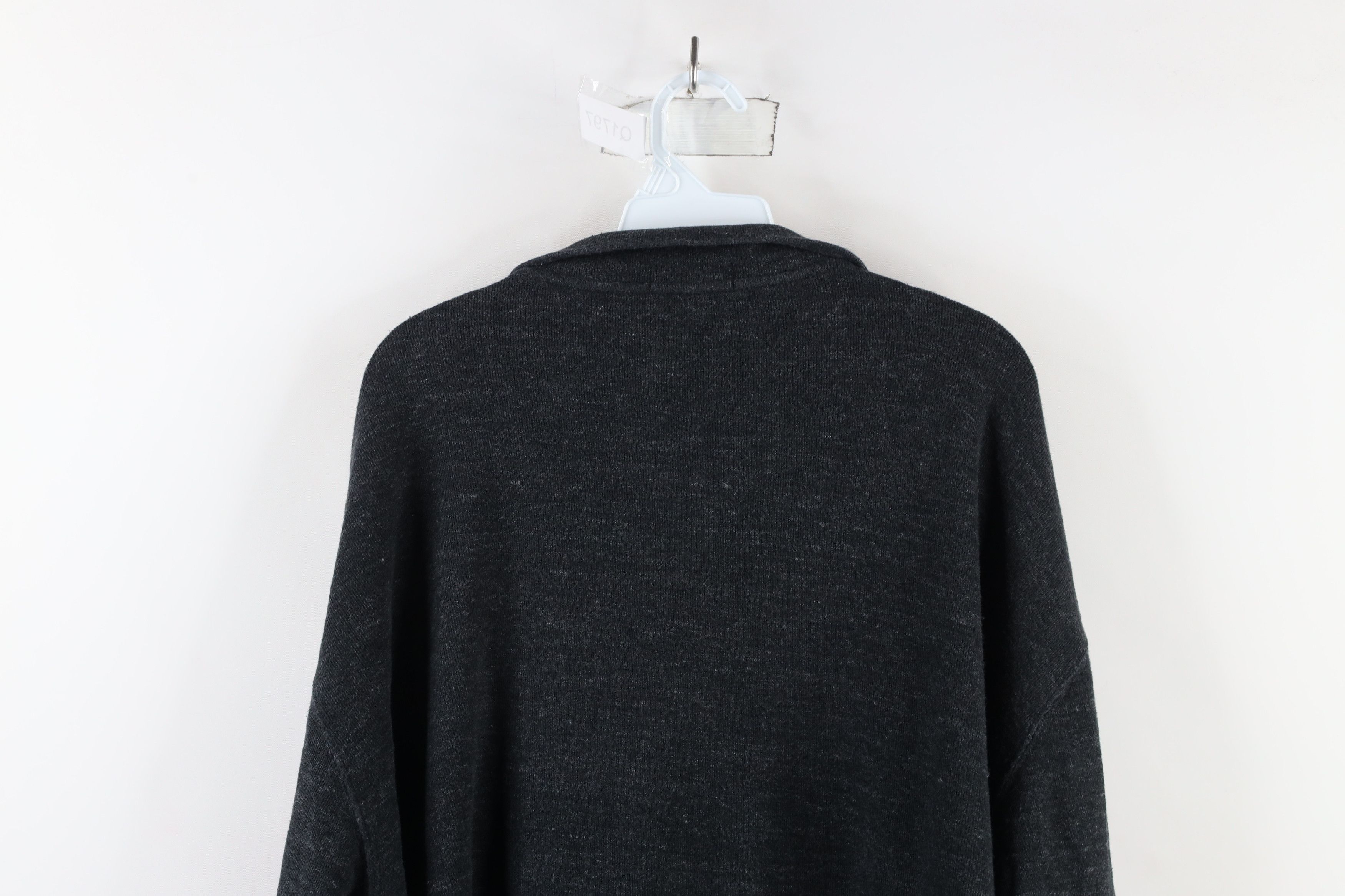 Ralph Lauren × Vintage Ralph Lauren Cotton Ribbed Knit Half Zip Pullover Sweater Size ONE SIZE - 9 Thumbnail