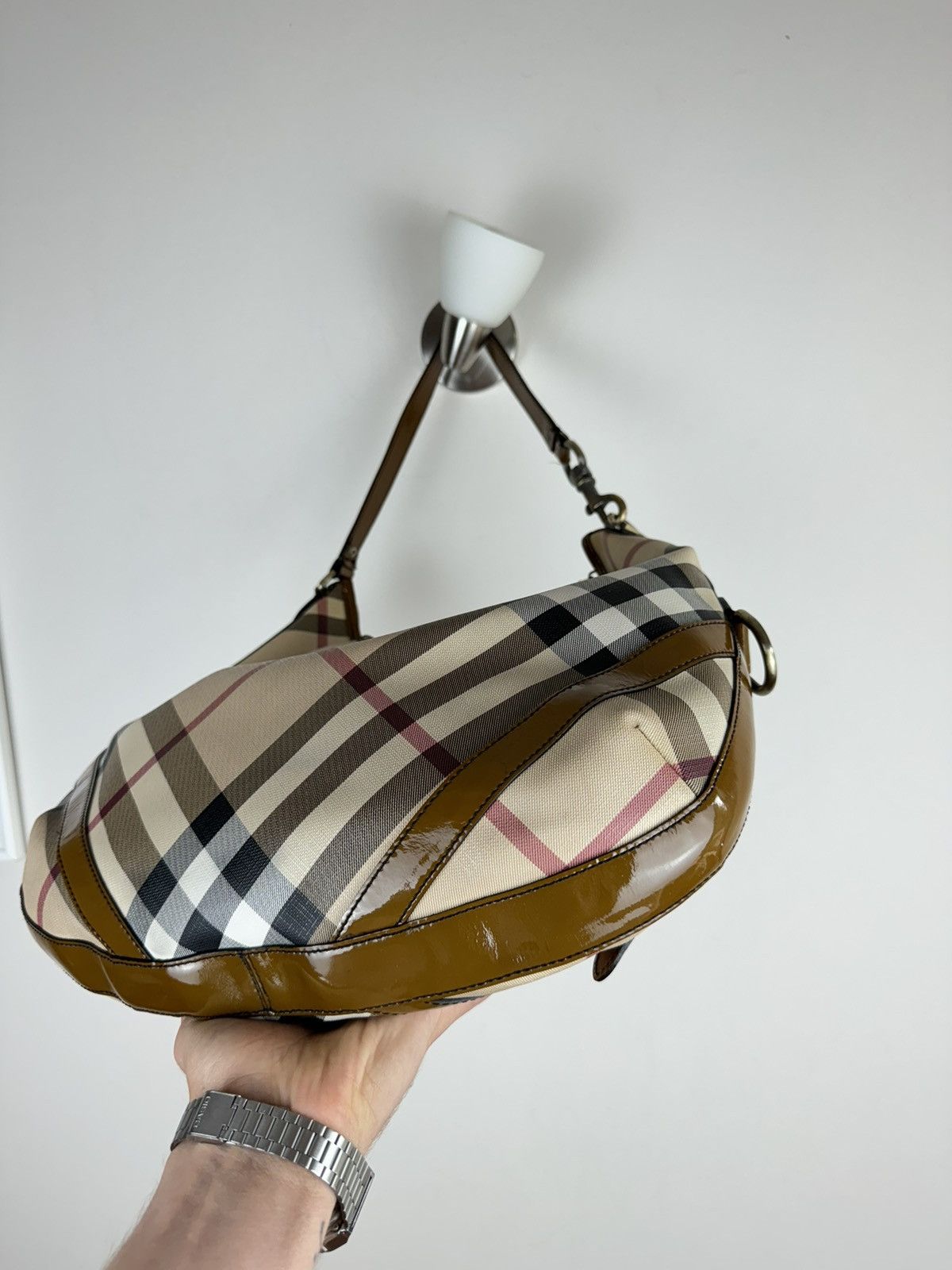 Burberry Leather shoulder bag Burberry original luxury casual item Size ONE SIZE - 3 Thumbnail