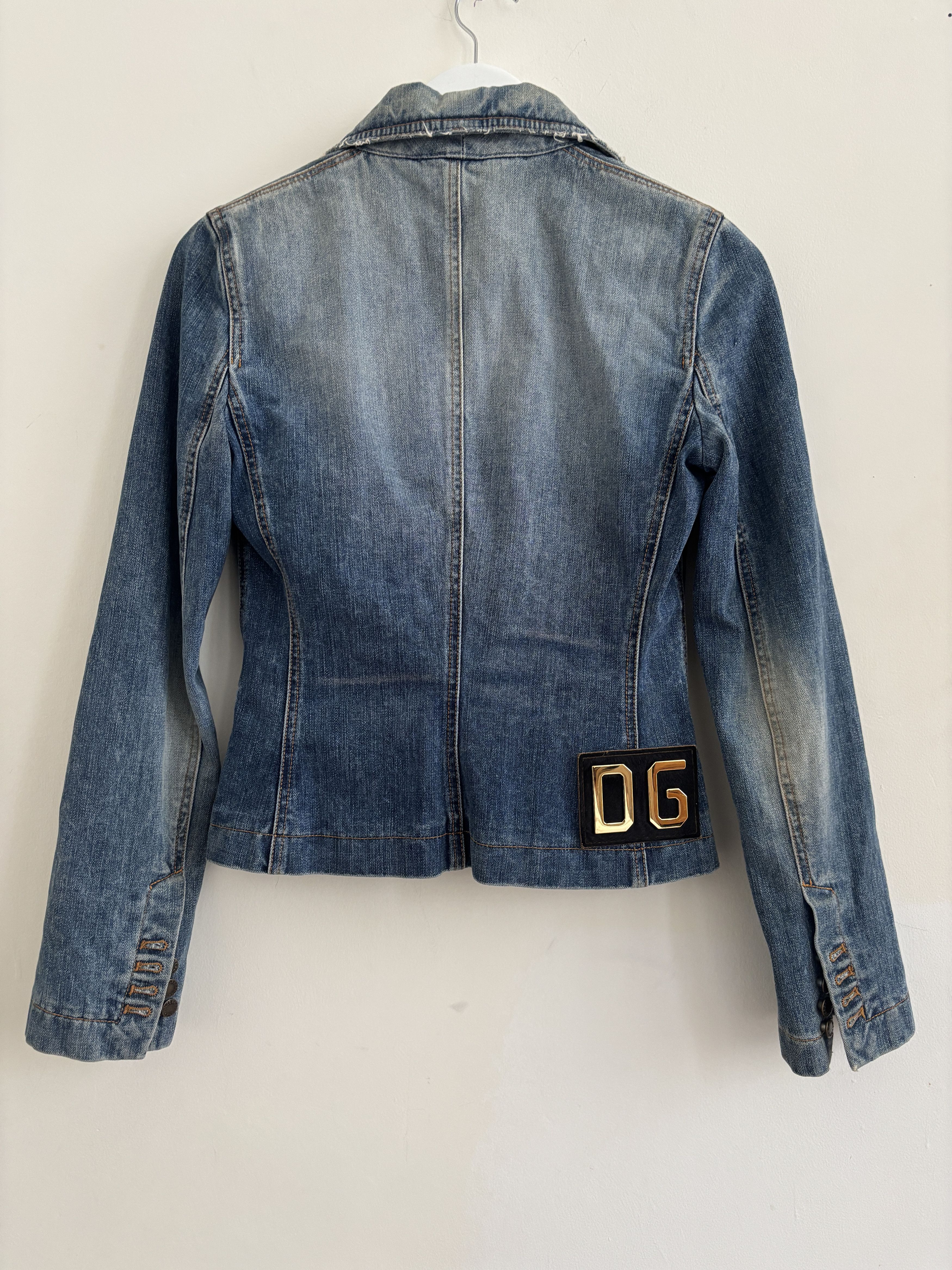 Dolce & Gabbana Dolce & Gabbana Jeans Jacket Size S / US 4 / IT 40 - 4 Thumbnail