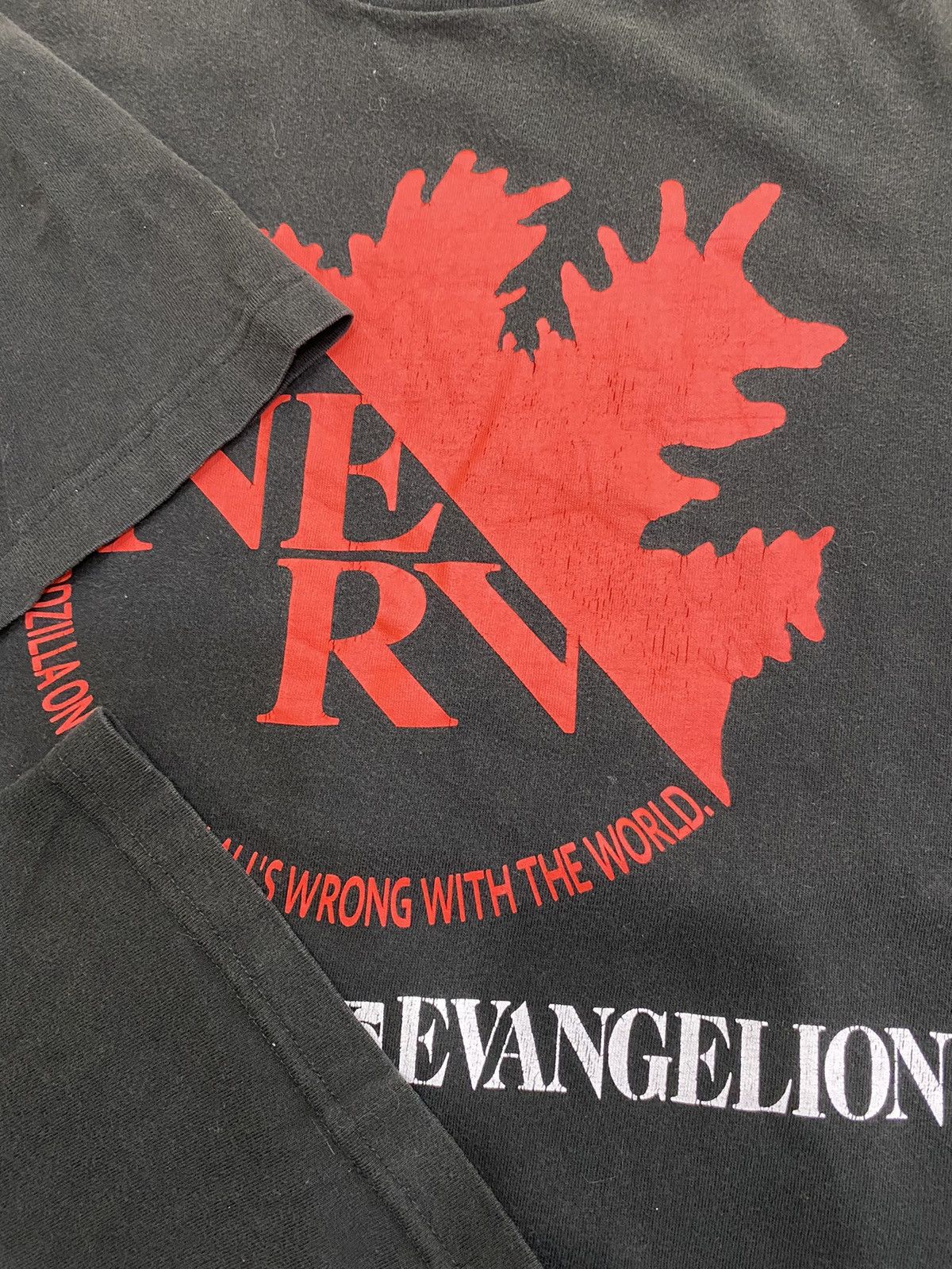 Anime × Japanese Brand × Vintage Godzilla VS Evagelion NERV Size US L / EU 52-54 / 3 - 4 Thumbnail