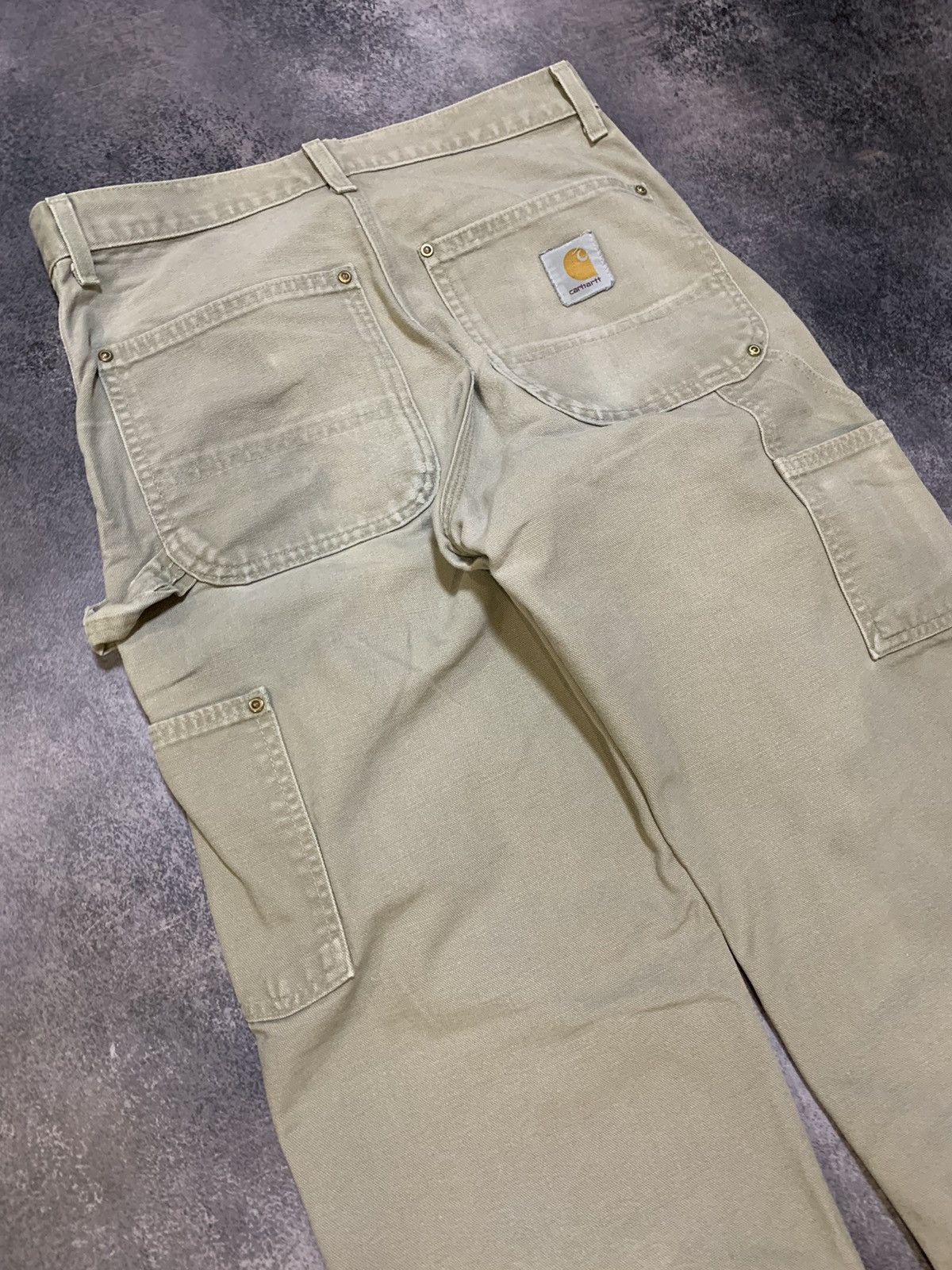Carhartt × Vintage 90s Vintage Carhartt Single Knee Cargo Pants Size US 31 - 3 Thumbnail