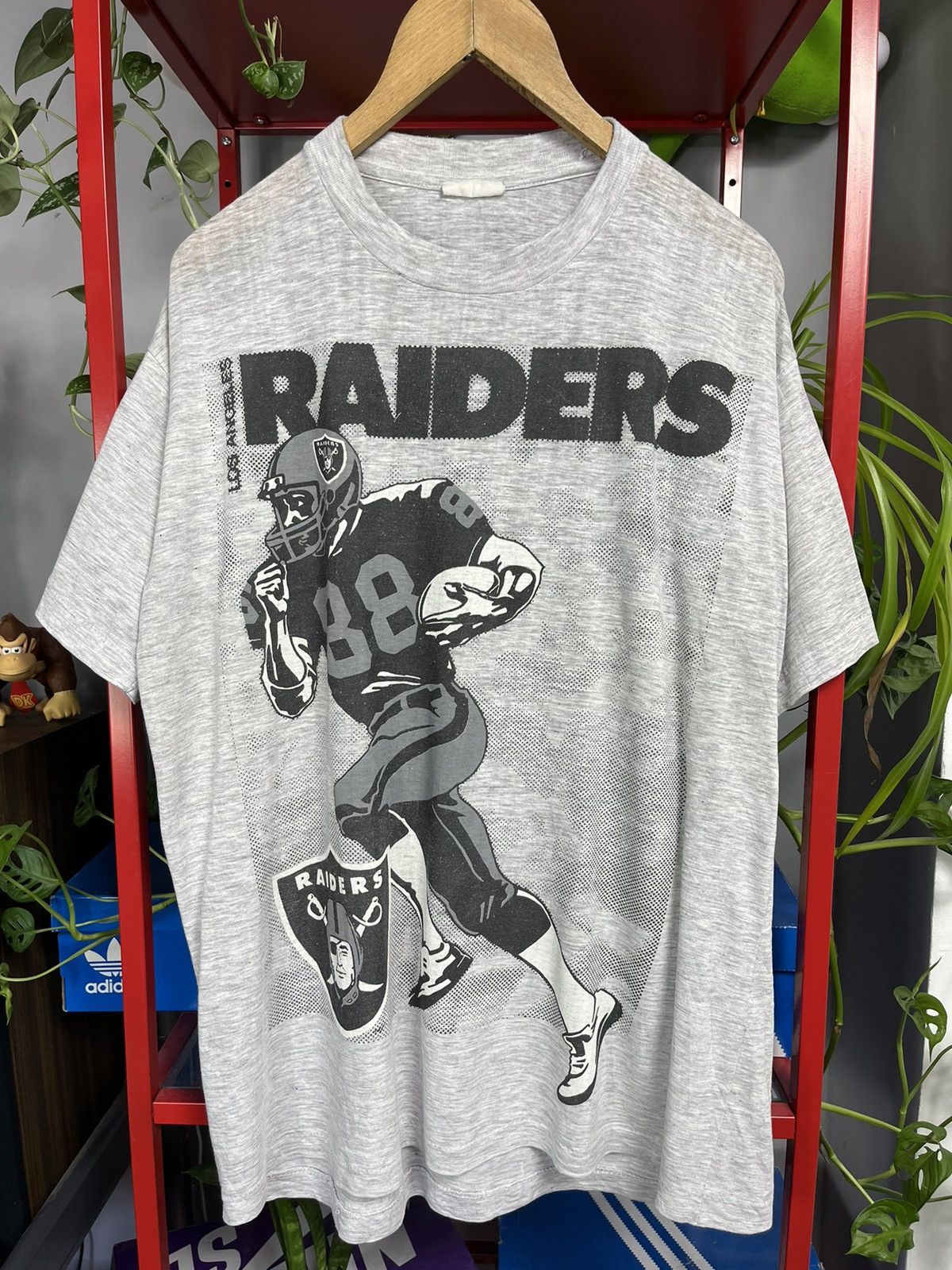 Vintage 90s Los Angeles Raiders single stitch T-shirt Size XXXL