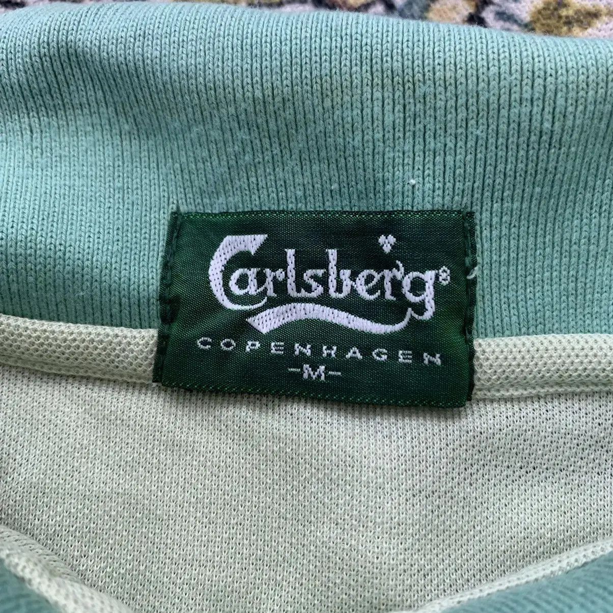 Vintage Vintage CARLSBERG COPENHAGEN Beer Polo Tee Shirt Top Size US M / EU 48-50 / 2 - 4 Thumbnail