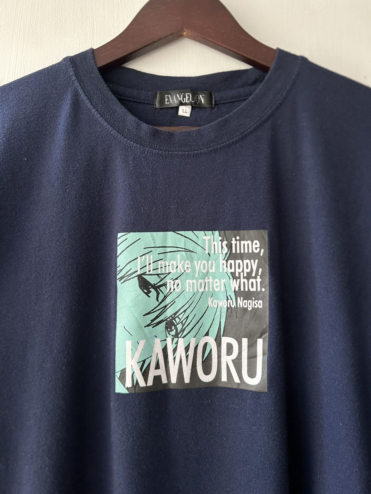 Anime Evangelion Kaworu Nagisa Anime Series Tee Size US L / EU 52-54 / 3 - 3 Thumbnail