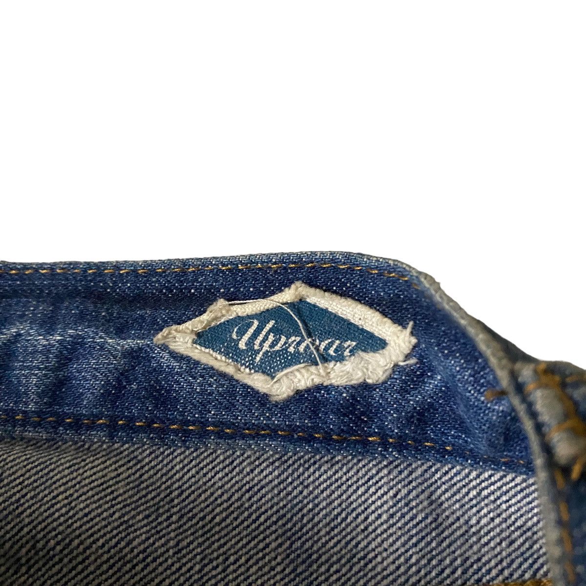 If Six Was Nine 2000's Uproar Flared Splatter Bootcut Jeans Size US 31 - 11 Thumbnail