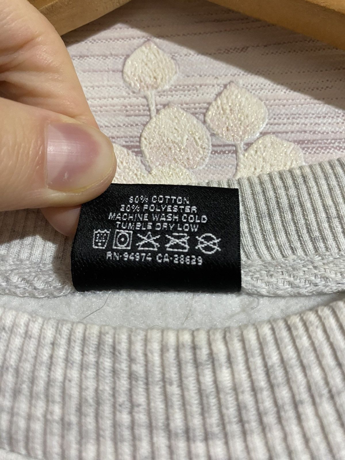 Dover Street Market × Stussy Stussy x Dover Street Market Grey Sweatshirt Size US M / EU 48-50 / 2 - 5 Thumbnail