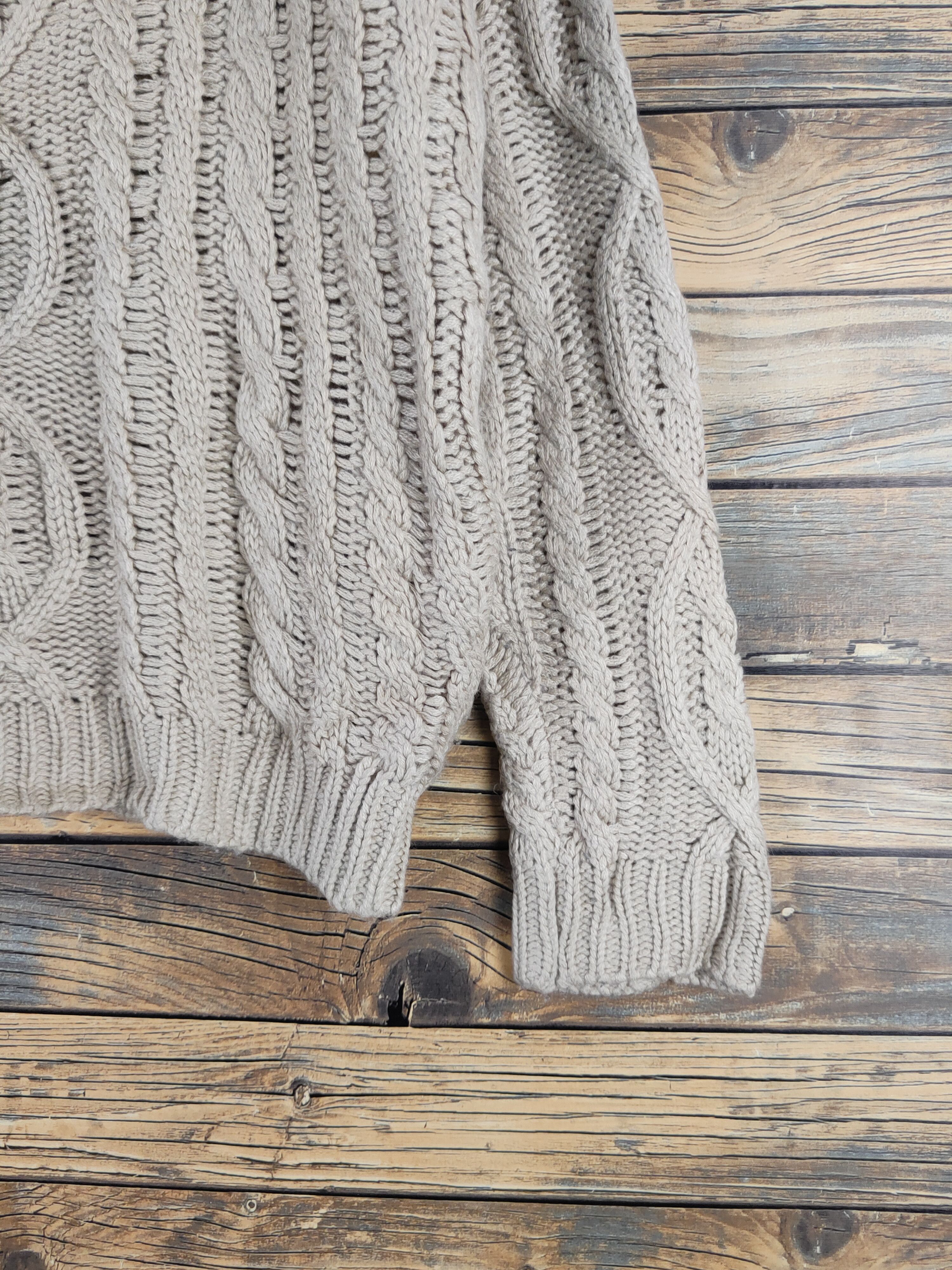 Vintage Japan vintage cable aran isle Knitwear Sweatshirts #W1470 Size US M / EU 48-50 / 2 - 6 Thumbnail