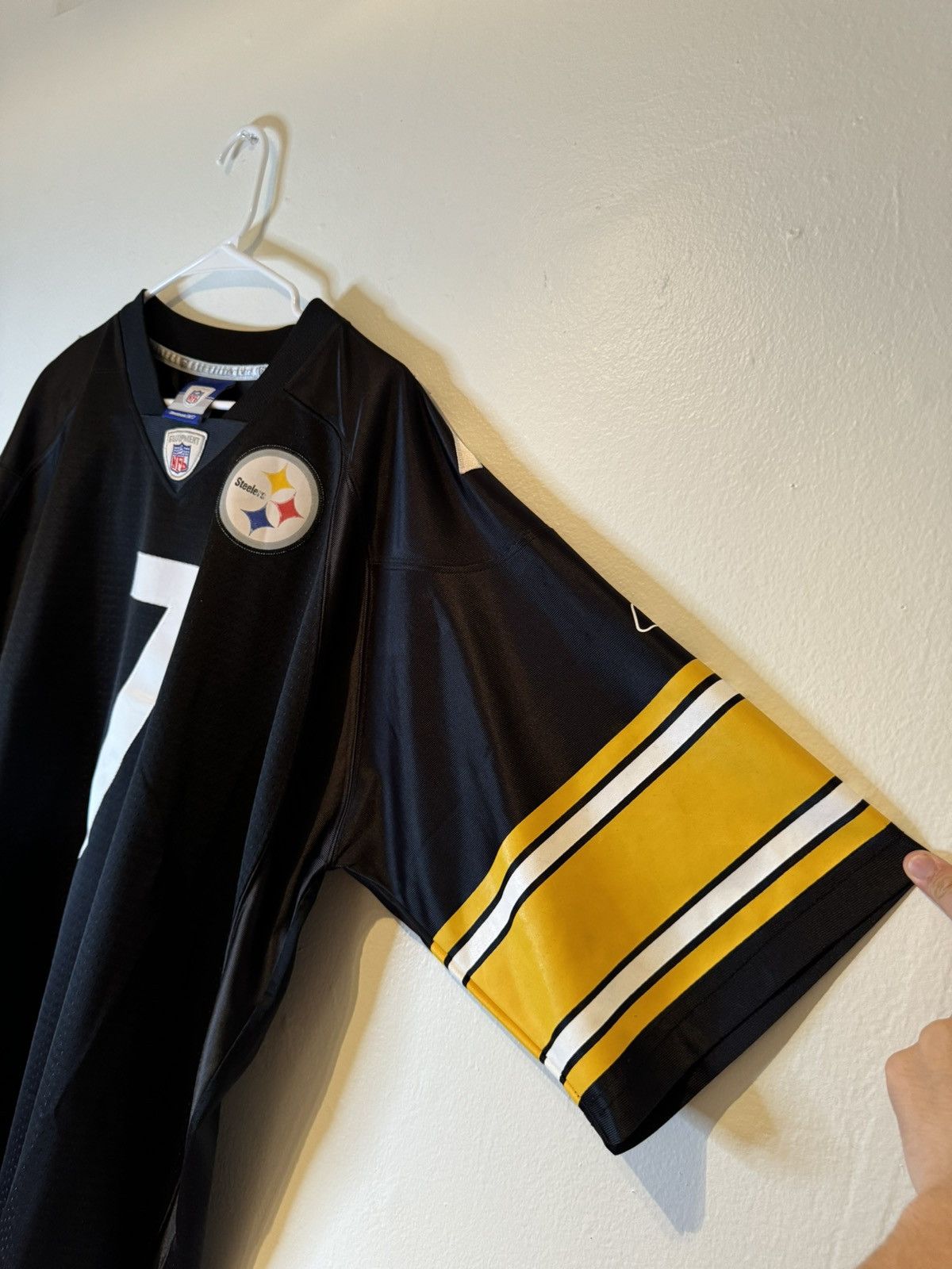 Reebok Reebok 05 Pittsburgh Steelers Roethlisberger Jersey Mens XL Size US XL / EU 56 / 4 - 2 Thumbnail