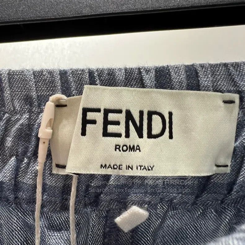Fendi Fendi 25SS Printed Double F Elastic Waist Short Pants Size 24" / US 00 / IT 34 - 3 Thumbnail