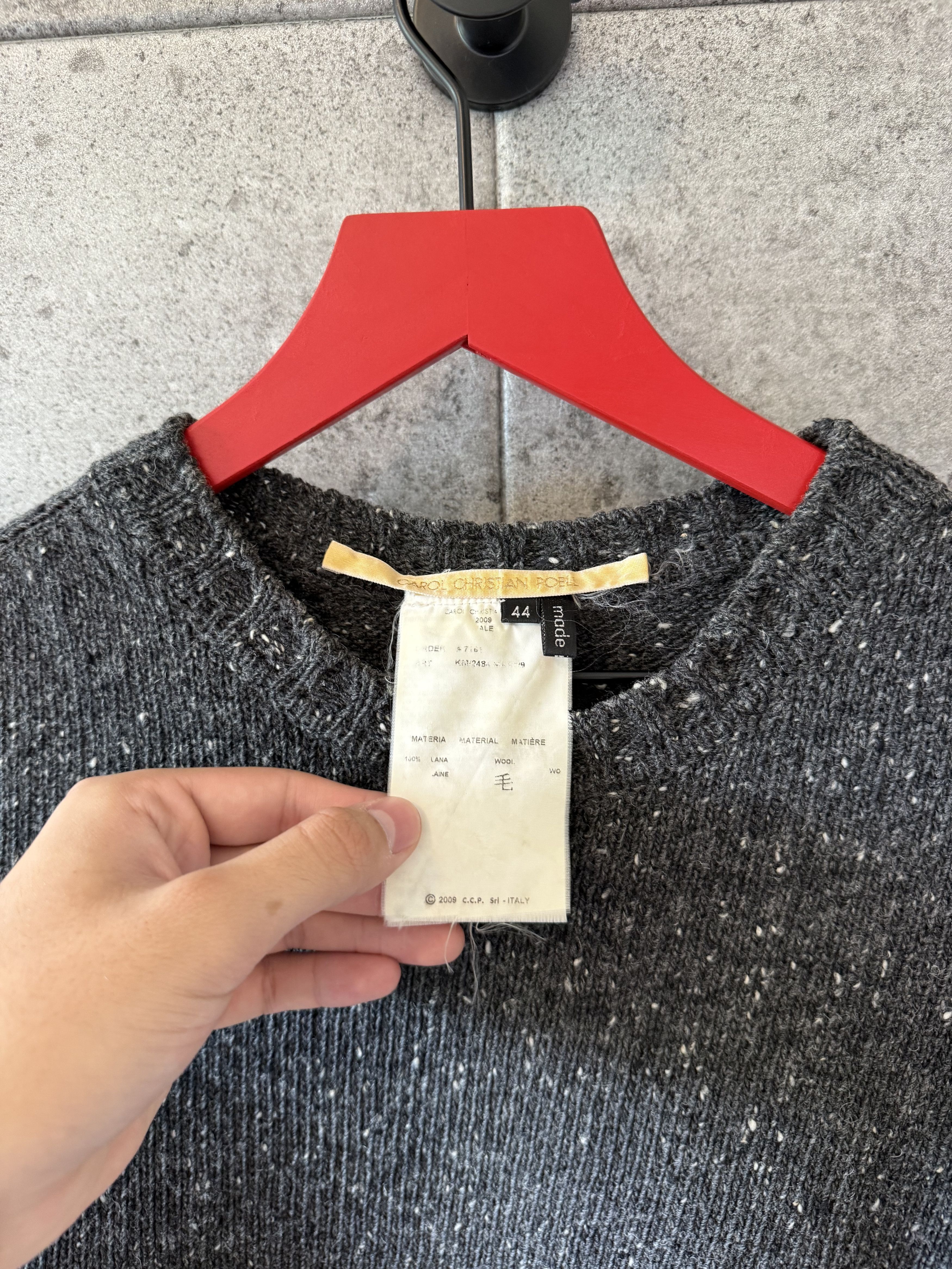 Carol Christian Poell Carol Christian Poell wool sweater Size US M / EU 48-50 / 2 - 4 Thumbnail