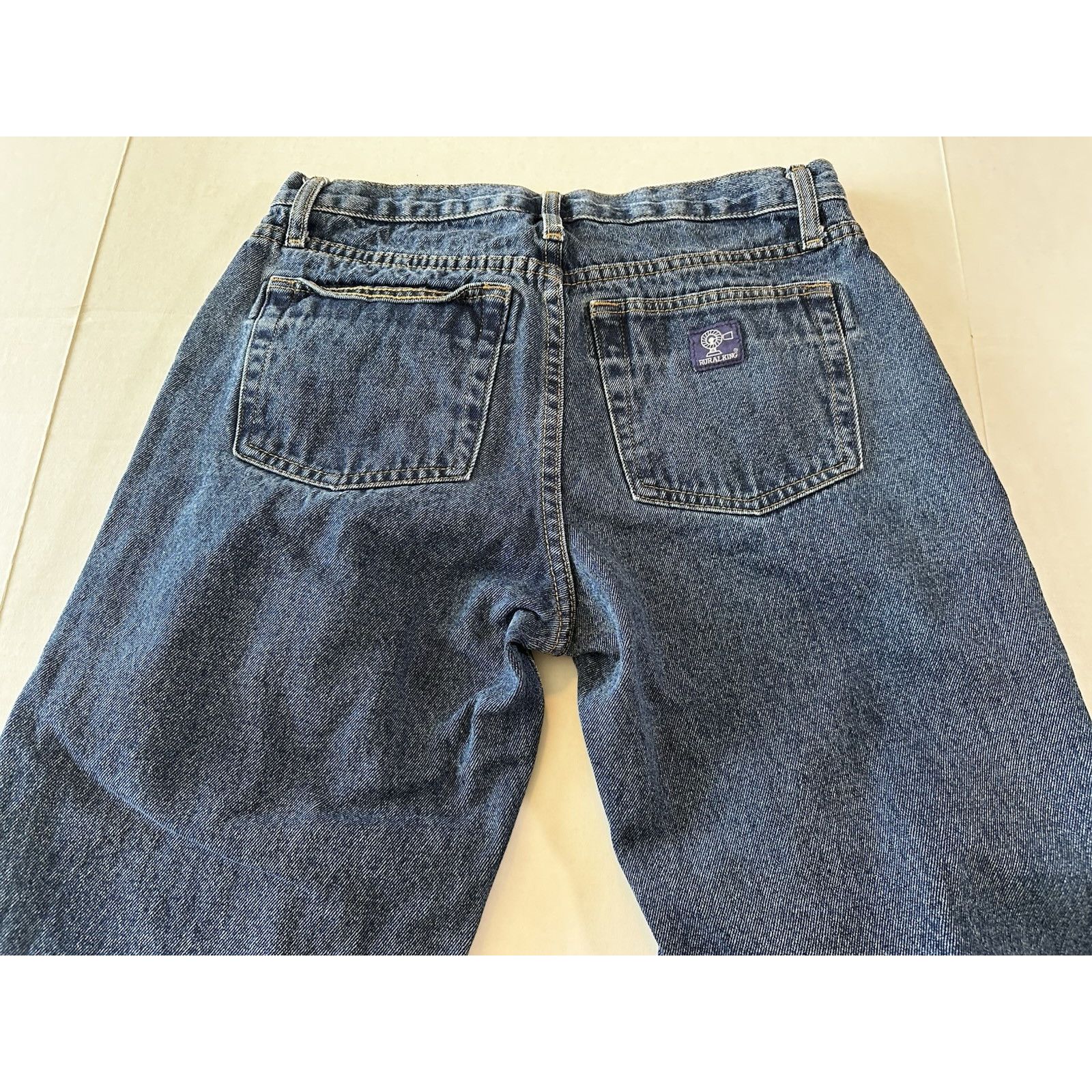 Other Rural King Blue Jeans Denim 32x34 Cotton Workwear Western Size US 32 / EU 48 - 14 Thumbnail