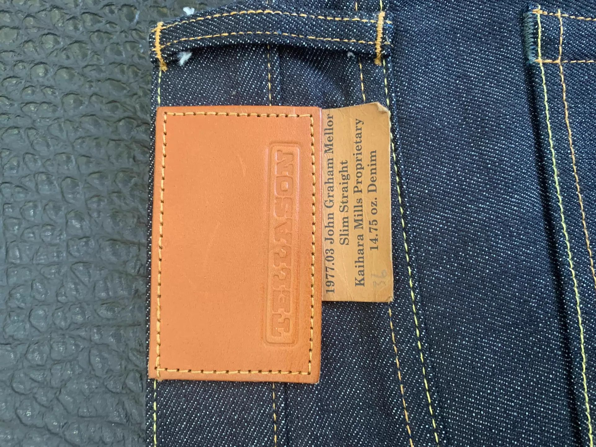 Tellason Tellason USA Selvedge Raw Denim Jeans 14.75oz JGM Size US 36 / EU 52 - 4 Thumbnail