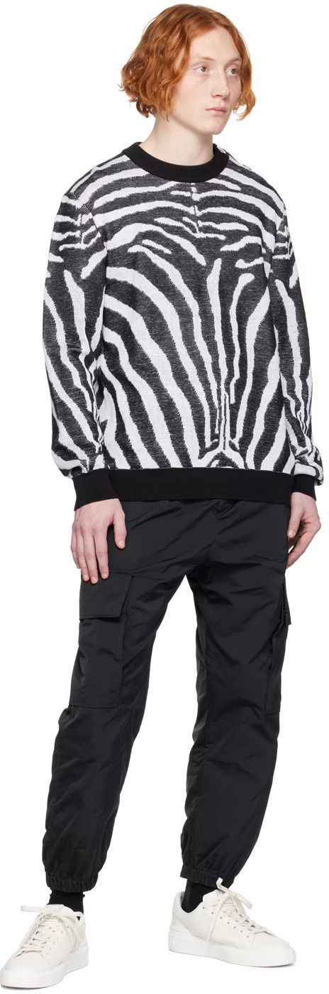 Balmain o1w1db10624 Sweater in Black Size US L / EU 52-54 / 3 - 1 Thumbnail