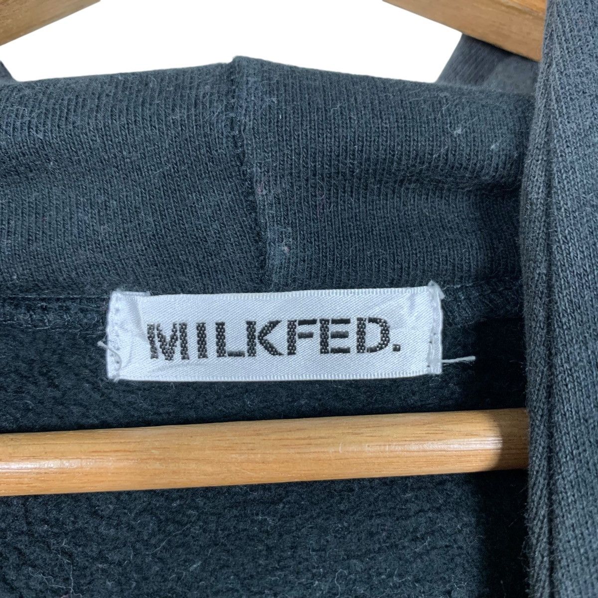 Japanese Brand MILKFED Center Logo Pullover Hoodies Sweatshirt #1658-C74 Size ONE SIZE - 14 Thumbnail