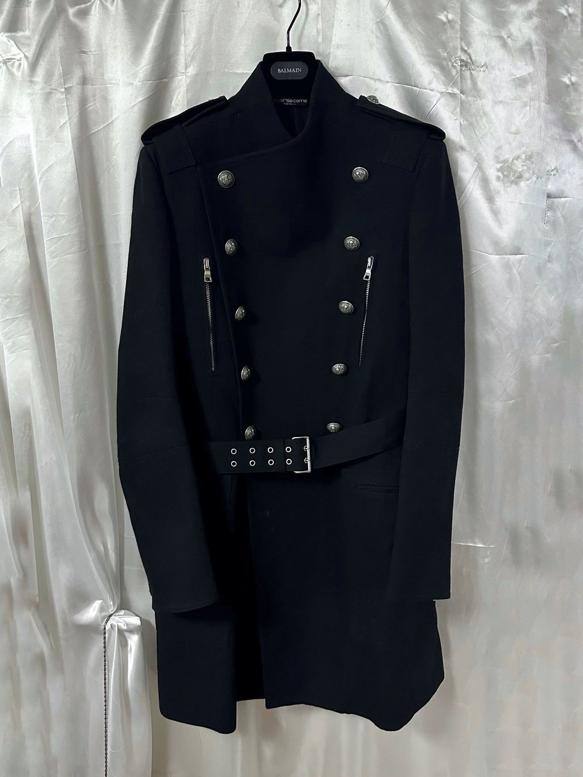 Balmain Balmain AW13 Napoleon Trench Coat Size US M / EU 48-50 / 2 - 1 Thumbnail