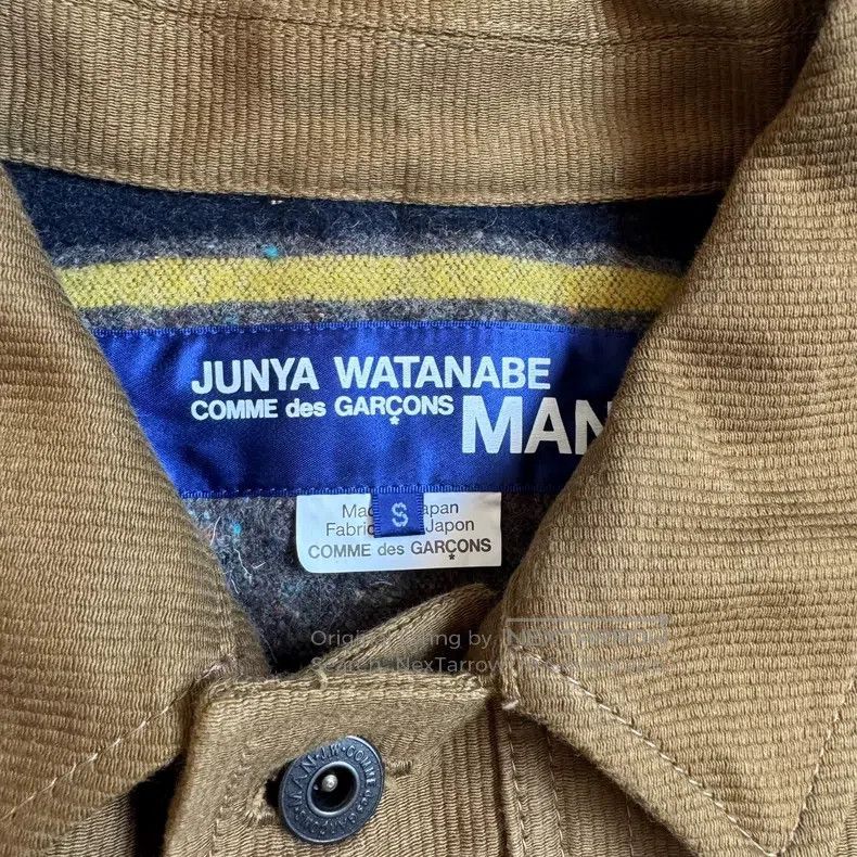 Junya Watanabe Junya Watanabe Velvet Wool Tweed Patchwork Work Jacket Size US S / EU 44-46 / 1 - 4 Thumbnail