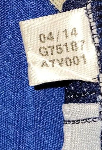 Adidas Messi Argentina 2014 WORLD CUP FINAL Away Soccer Jersey M Size US M / EU 48-50 / 2 - 7 Thumbnail