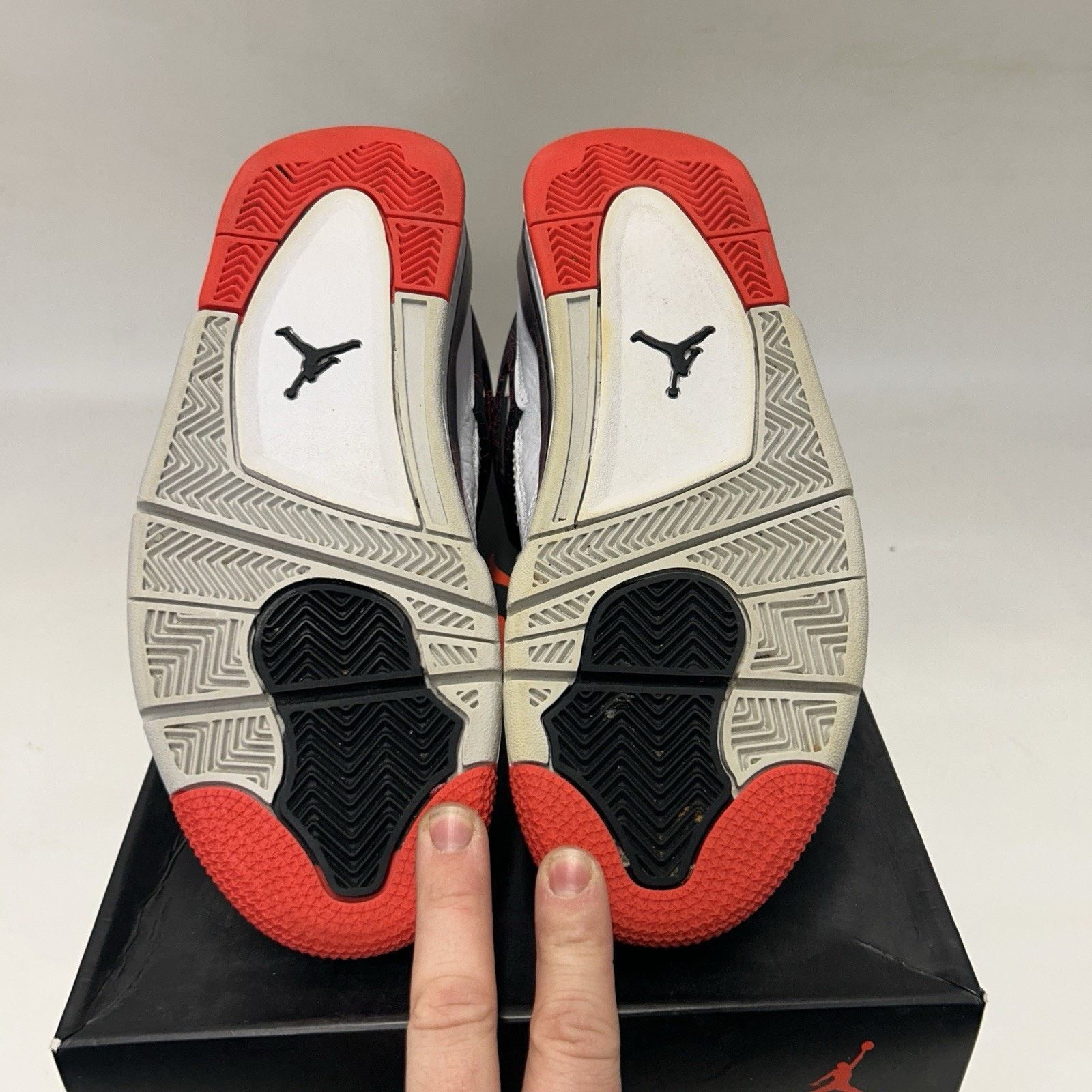 Jordan Brand Nike Air Jordan 4 Retro “Flight Nostalgia/Pale Citron” Size US 8.5 / EU 41-42 - 7 Thumbnail