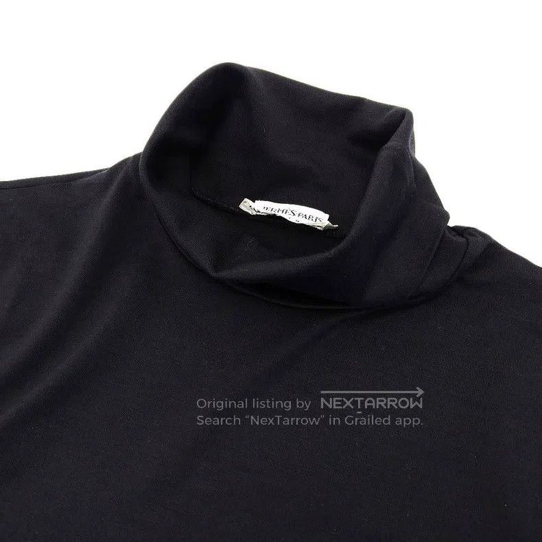 Hermes Hermes Black silk high-necked vest Size XS / US 0-2 / IT 36-38 - 3 Thumbnail