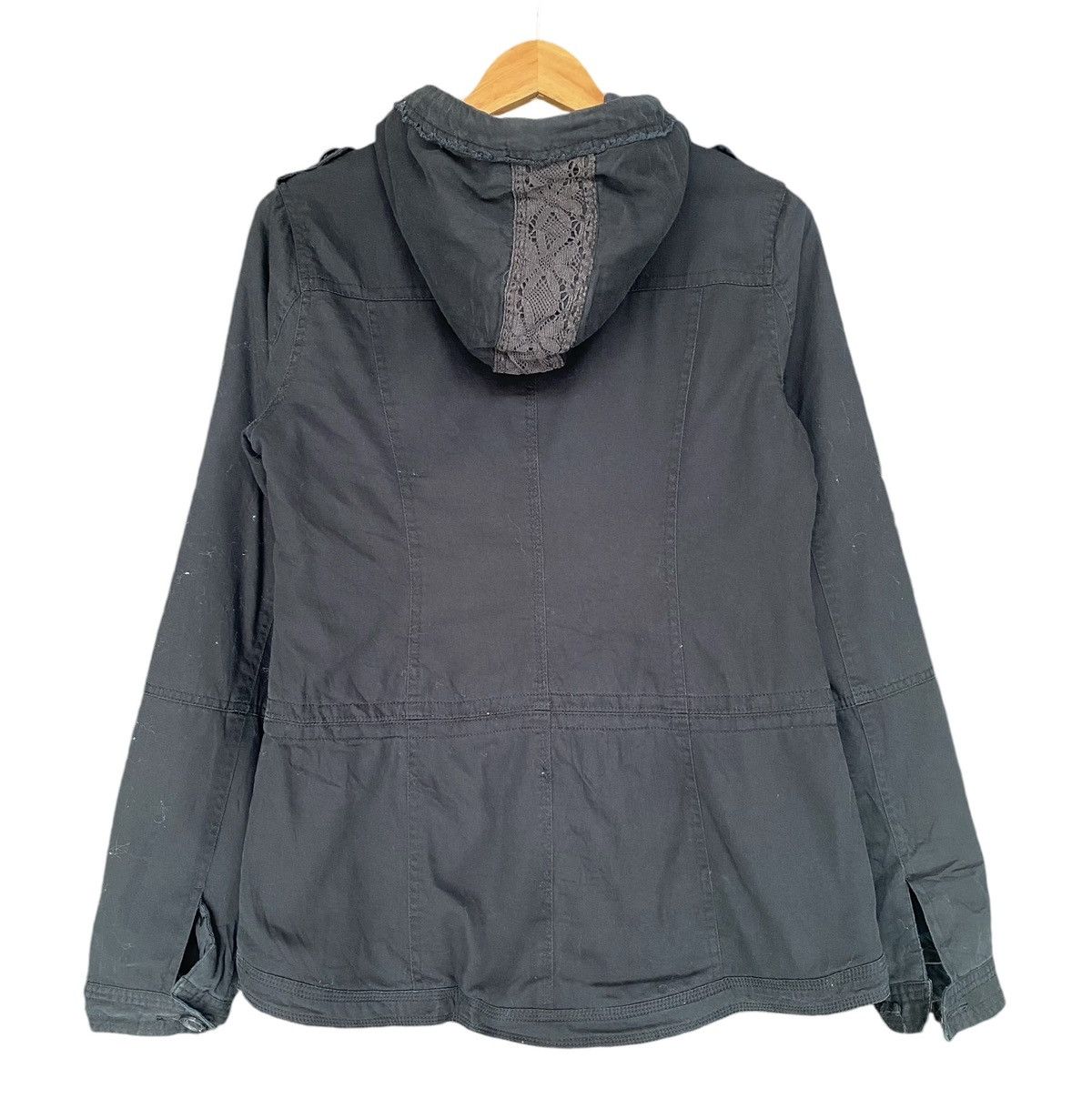 If Only Was True Black ROXY Hoodie Jacket Zipper Size US M / EU 48-50 / 2 - 8 Thumbnail